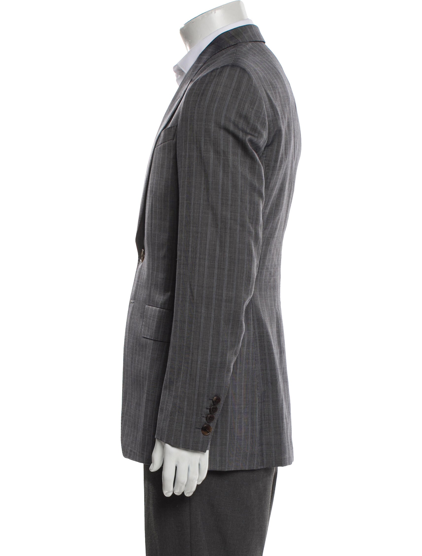 Paul Smith Wool Striped Blazer