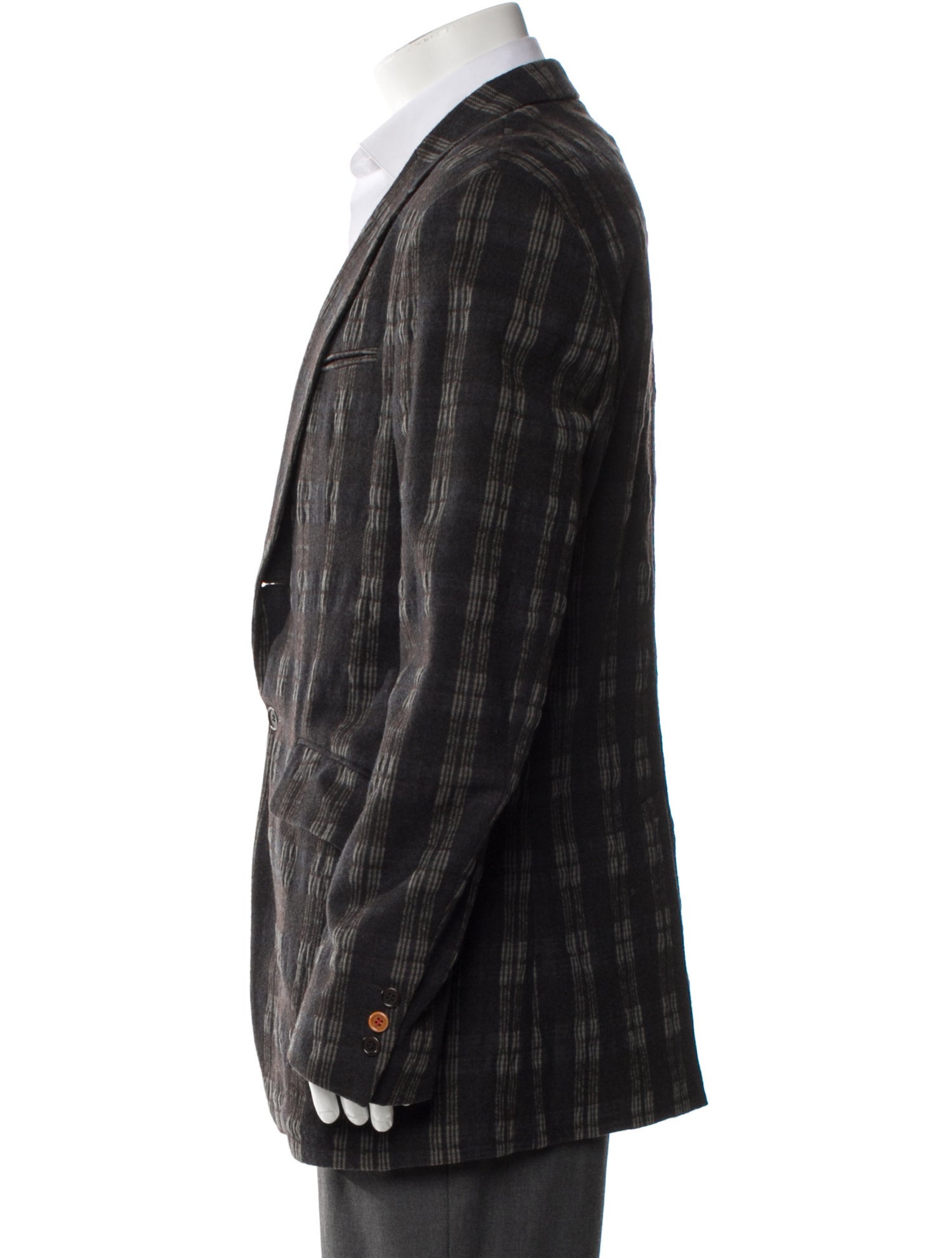 Paul Smith Plaid Print Blazer