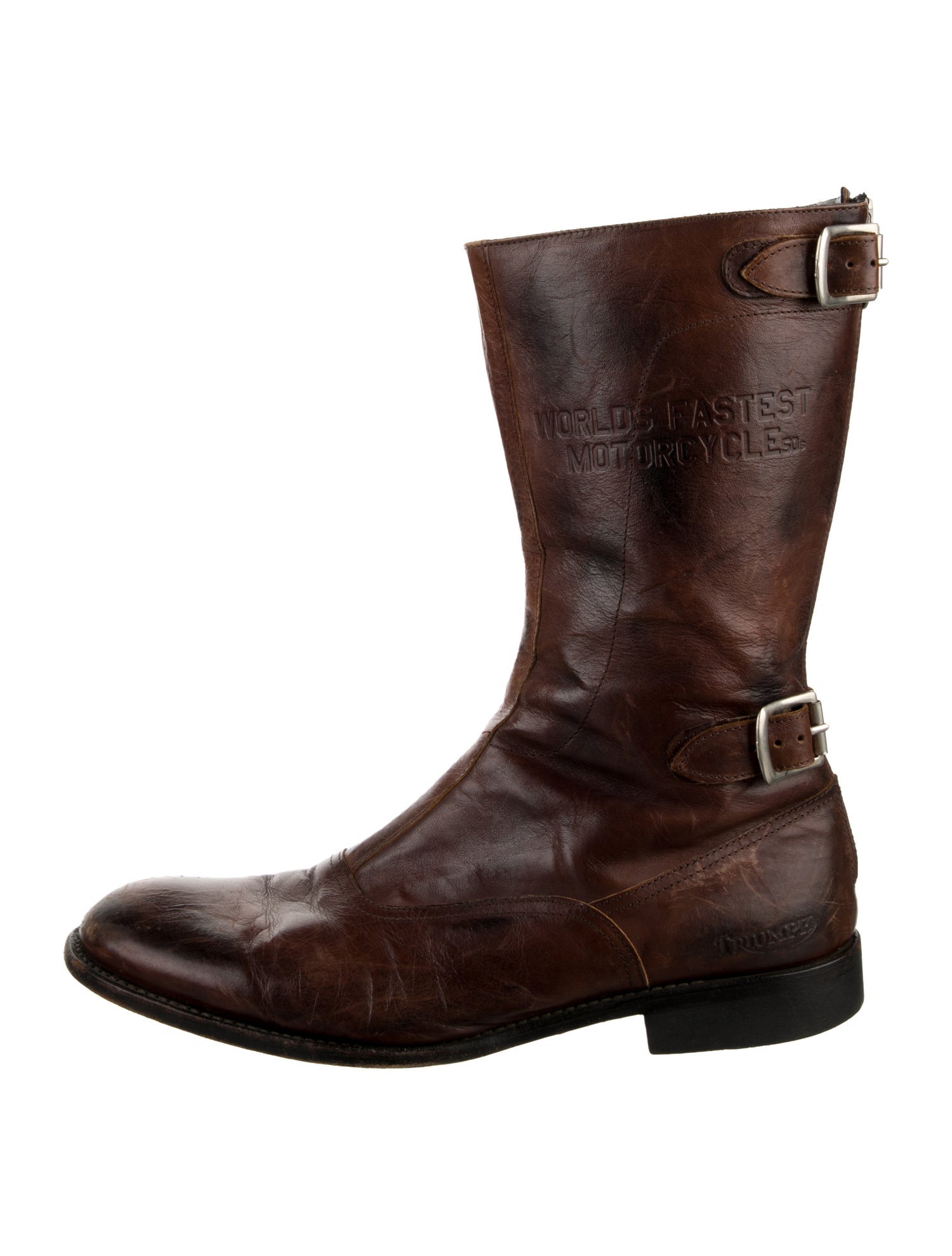 Paul Smith Leather Moto Boots