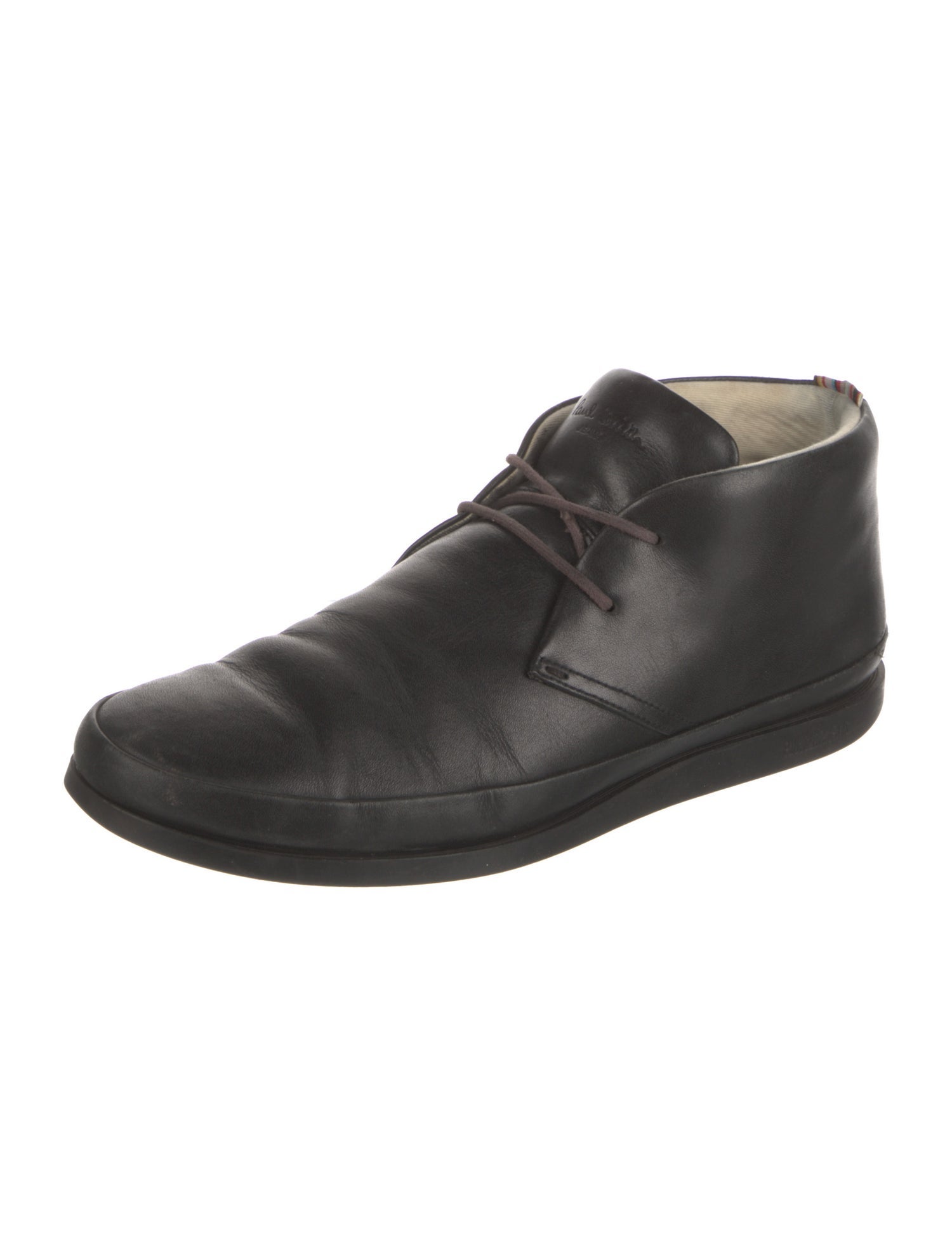 Paul Smith Leather Lace-Up Boots