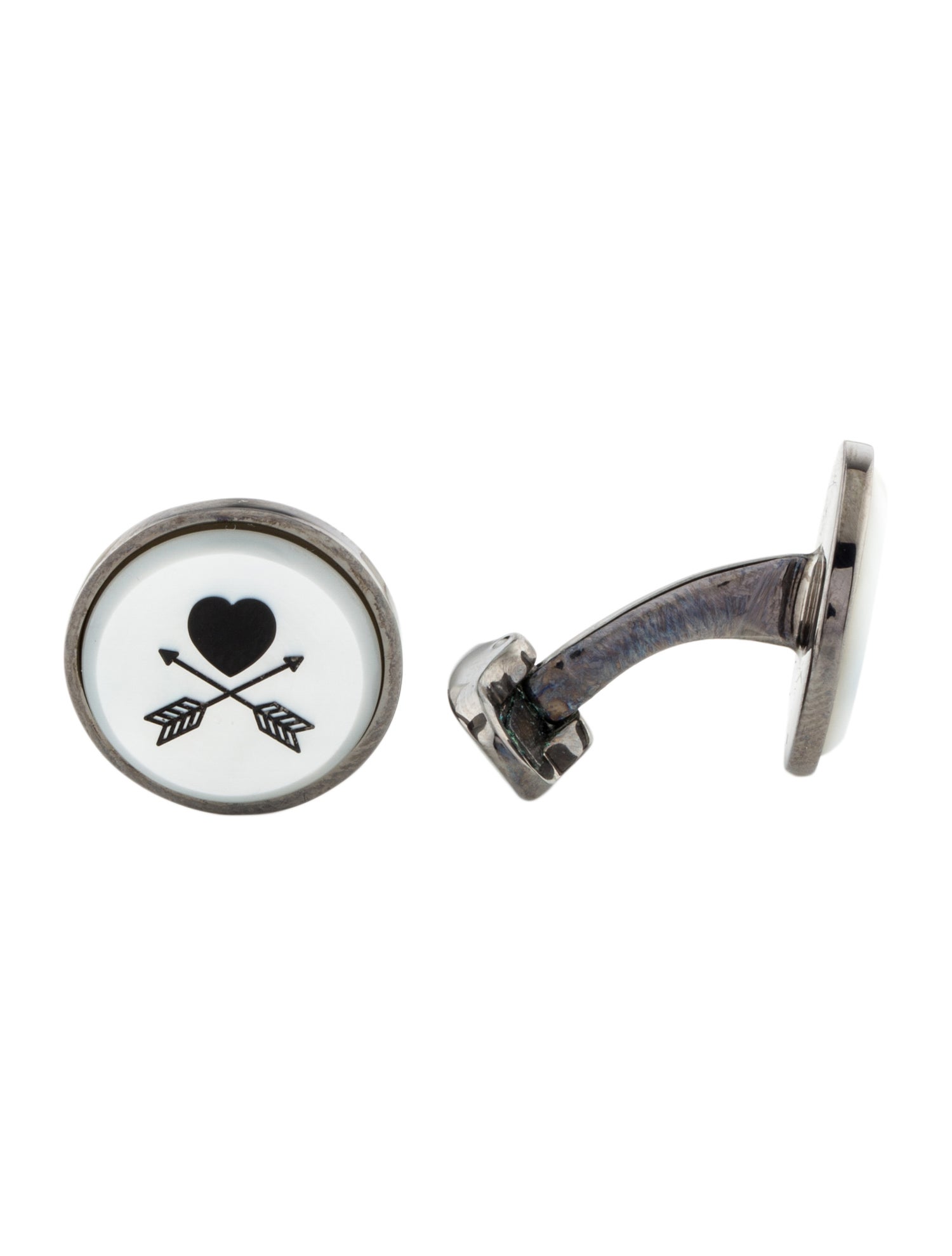 Paul Smith Mother of Pearl And Enamel Cufflinks