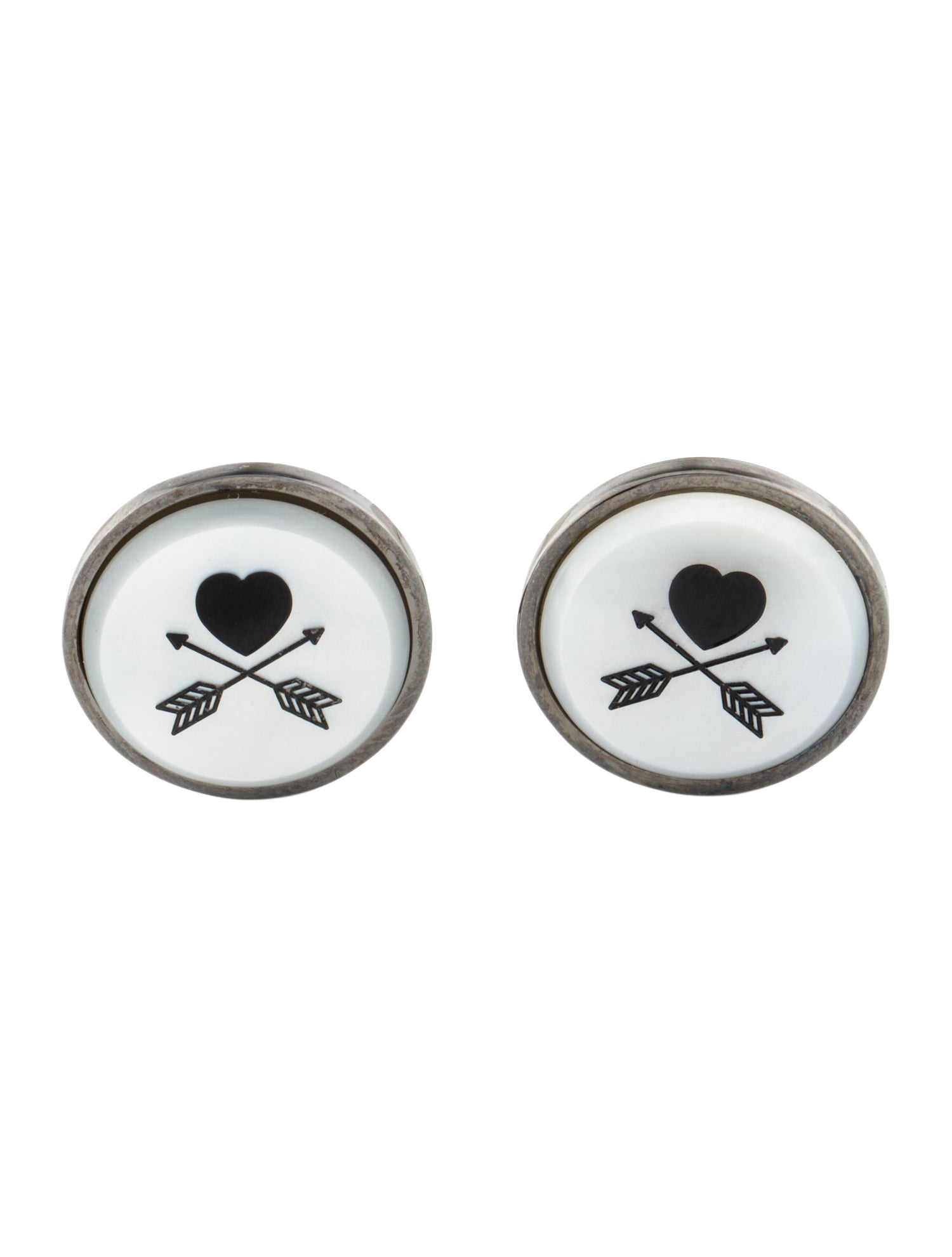 Paul Smith Mother of Pearl And Enamel Cufflinks