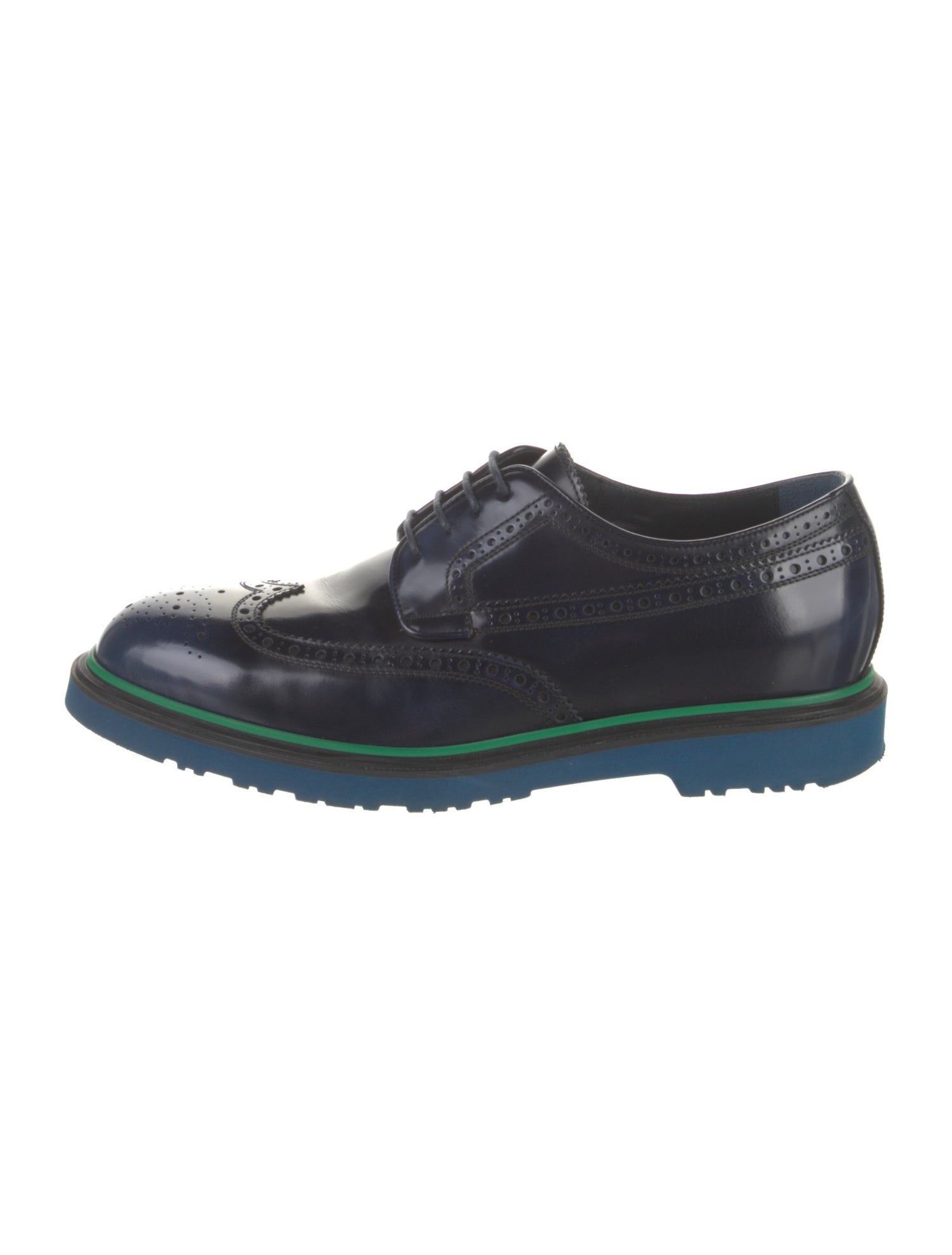 Paul Smith Leather Lasercut Accents Brogues