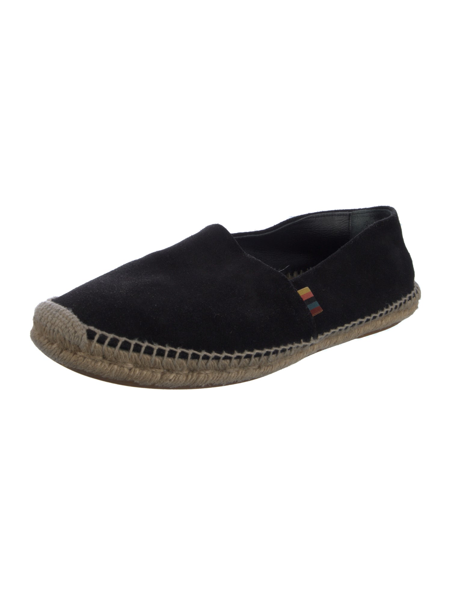 Paul Smith Suede Whipstitch Trim Espadrilles