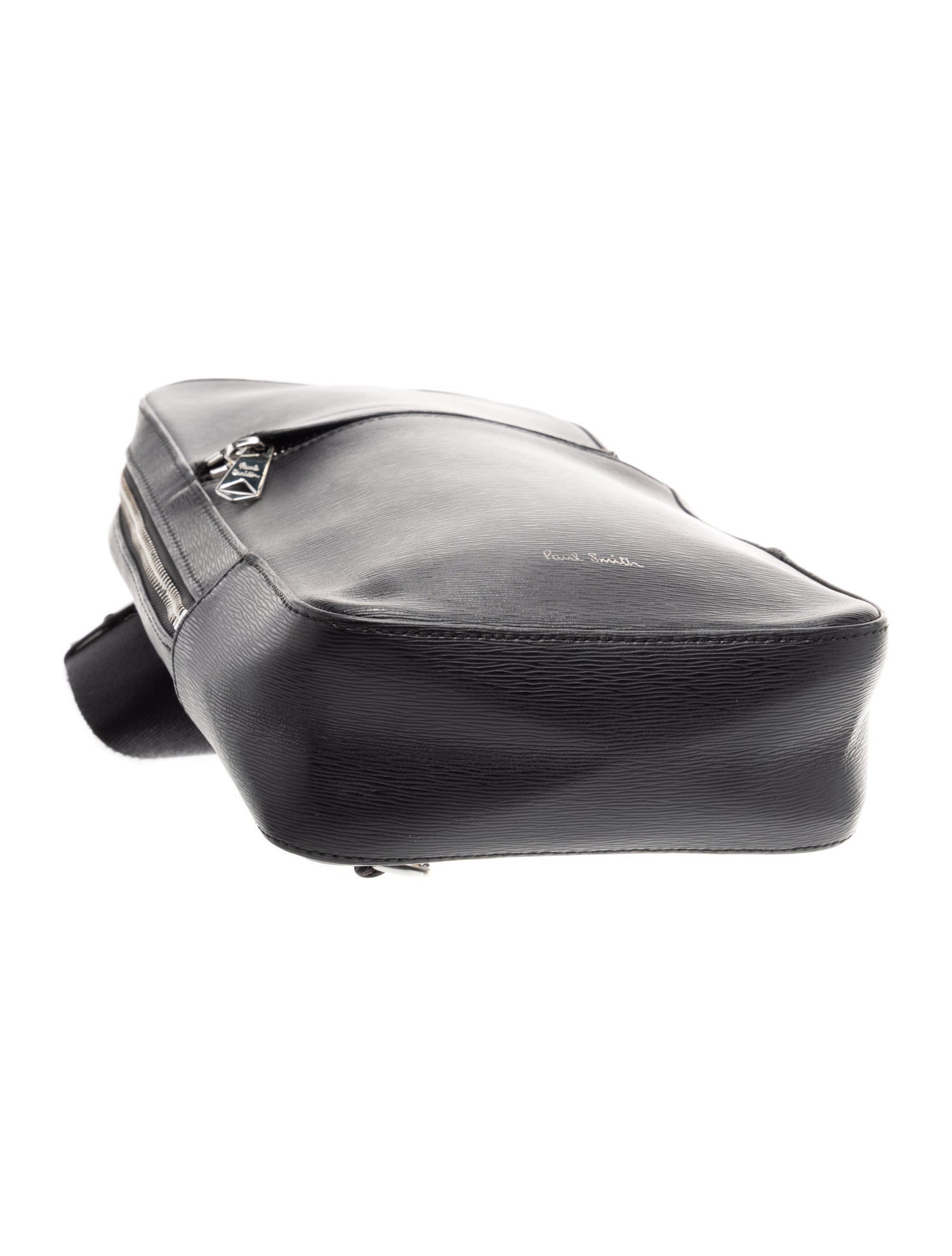 Paul Smith 合成皮革 ドラムバッグ Paul Smith Leather Backpack - Black Other, Bags - WPS56128 | The