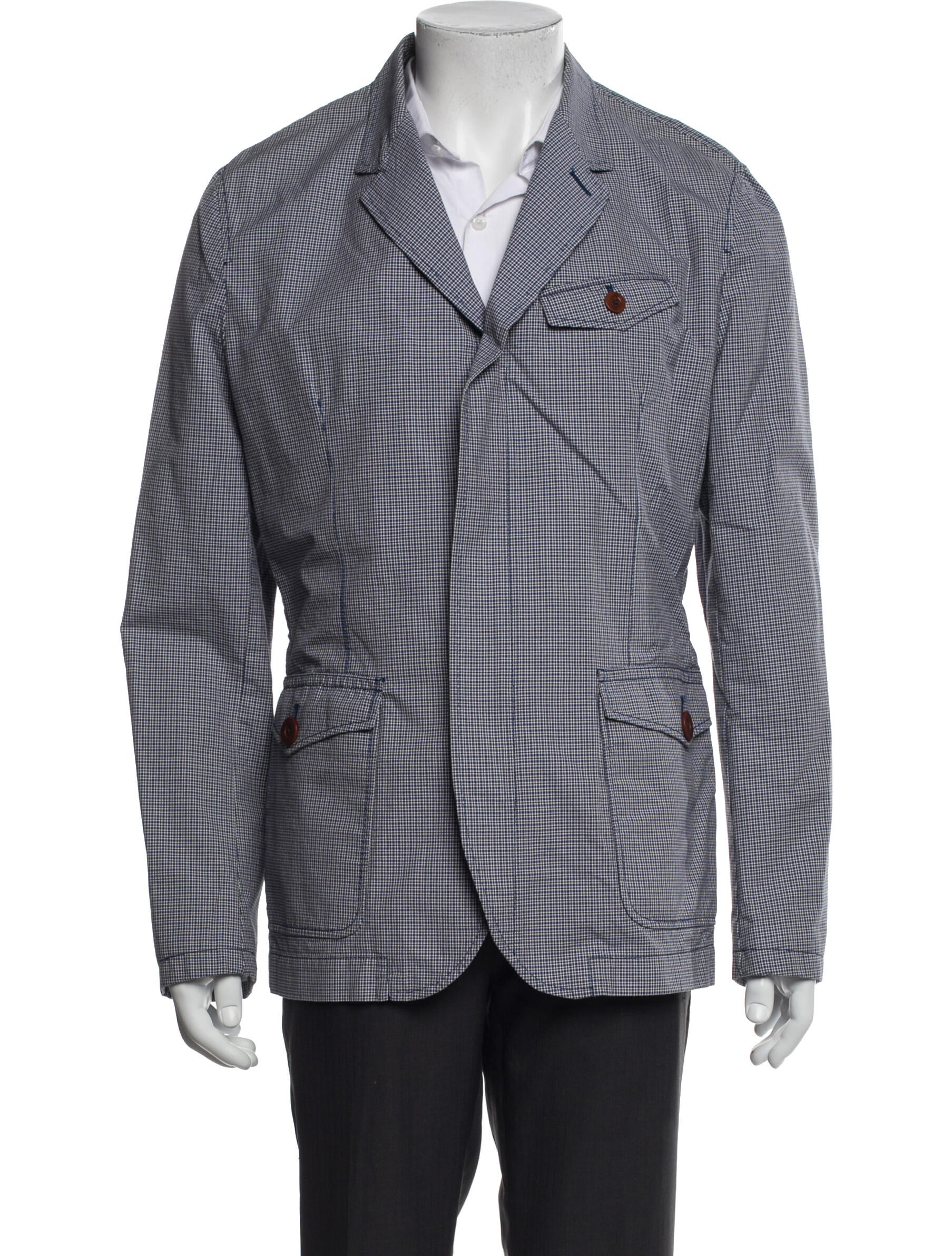 Paul Smith Plaid Print Blazer