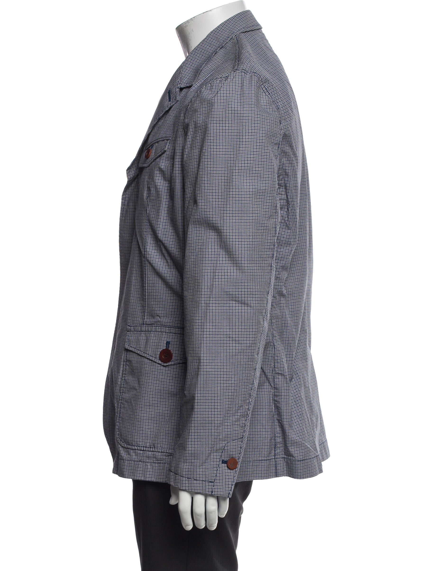 Paul Smith Plaid Print Blazer