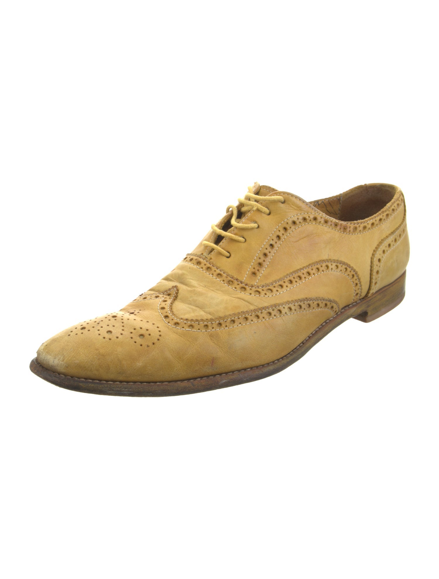 Paul Smith Leather Lasercut Accents Brogues