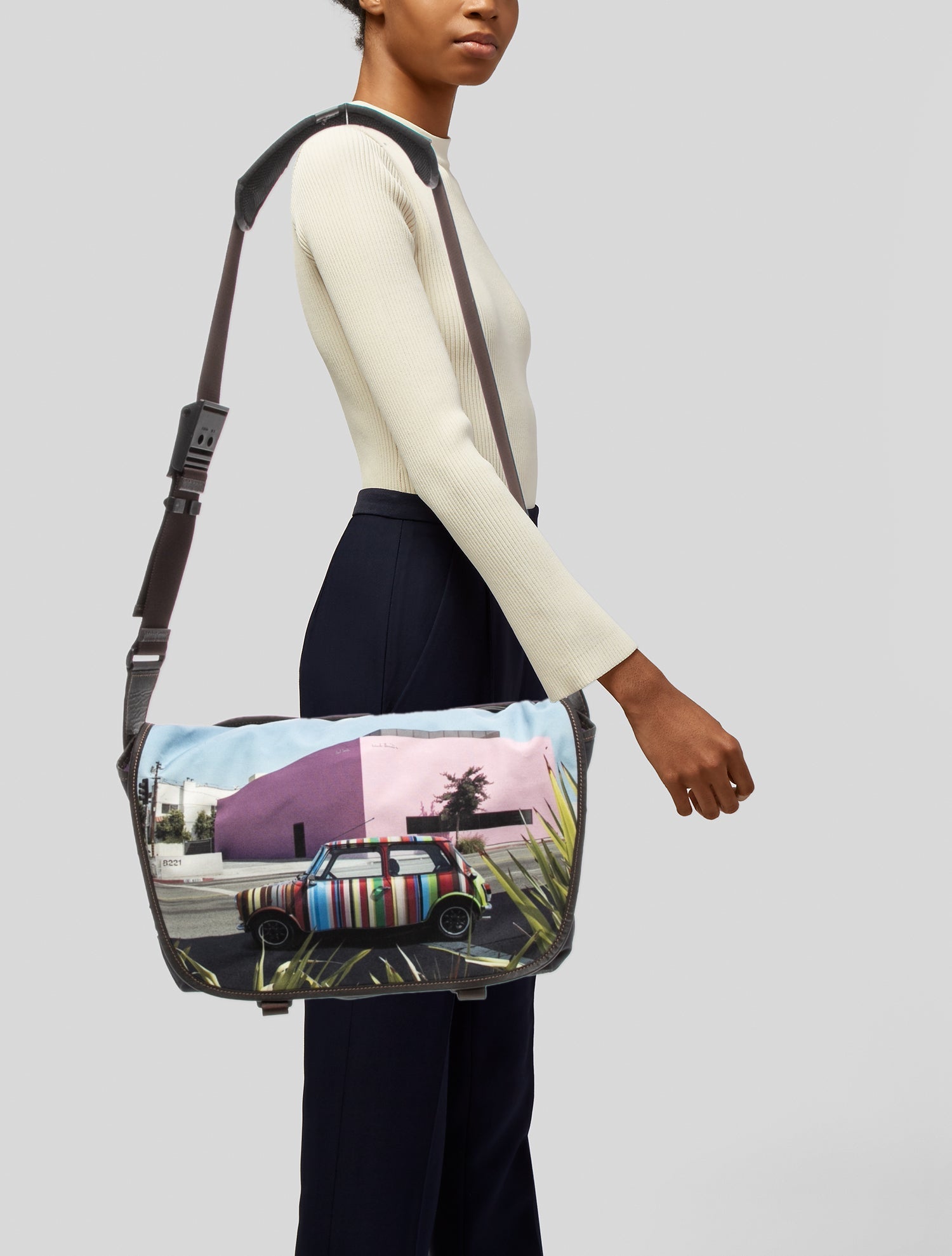 Paul Smith Canvas Messenger Bag