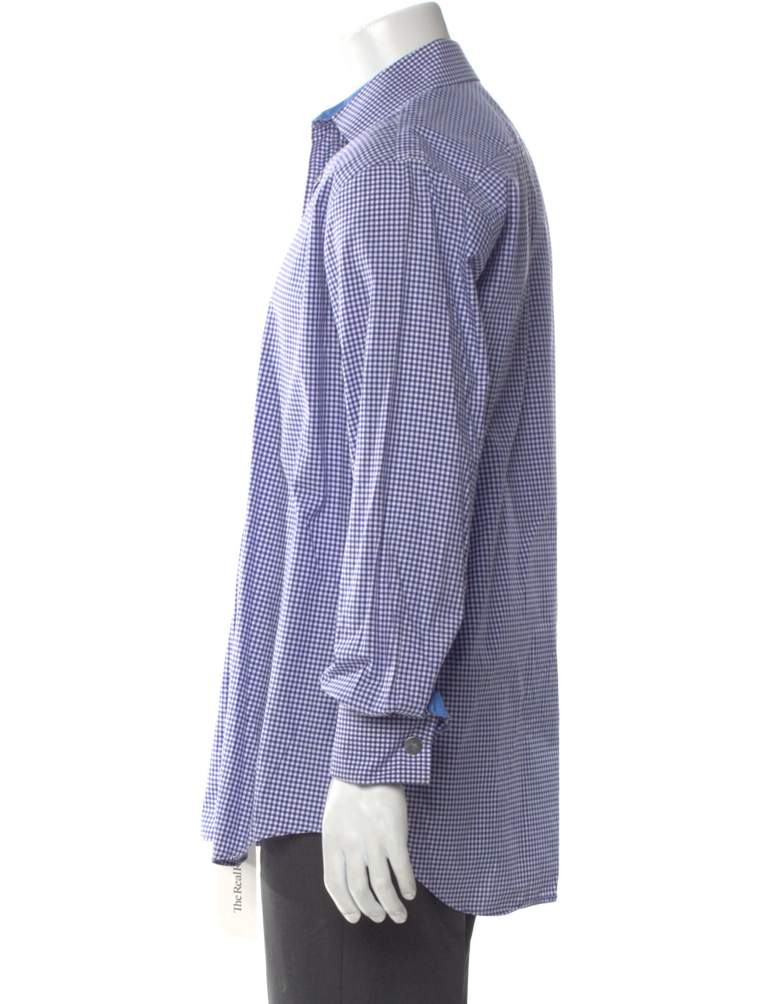 Paul Smith Plaid Print Long Sleeve Dress Shirt