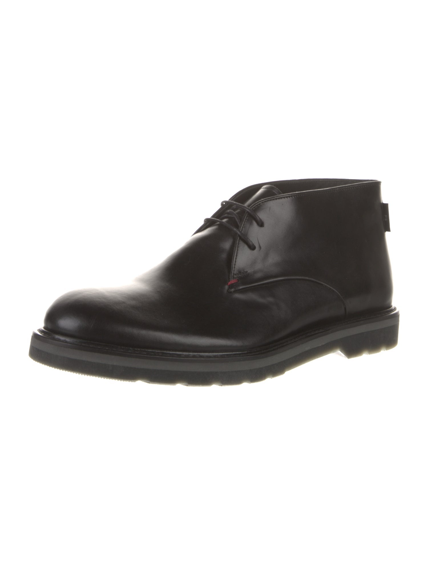 Paul Smith Leather Lace-Up Boots