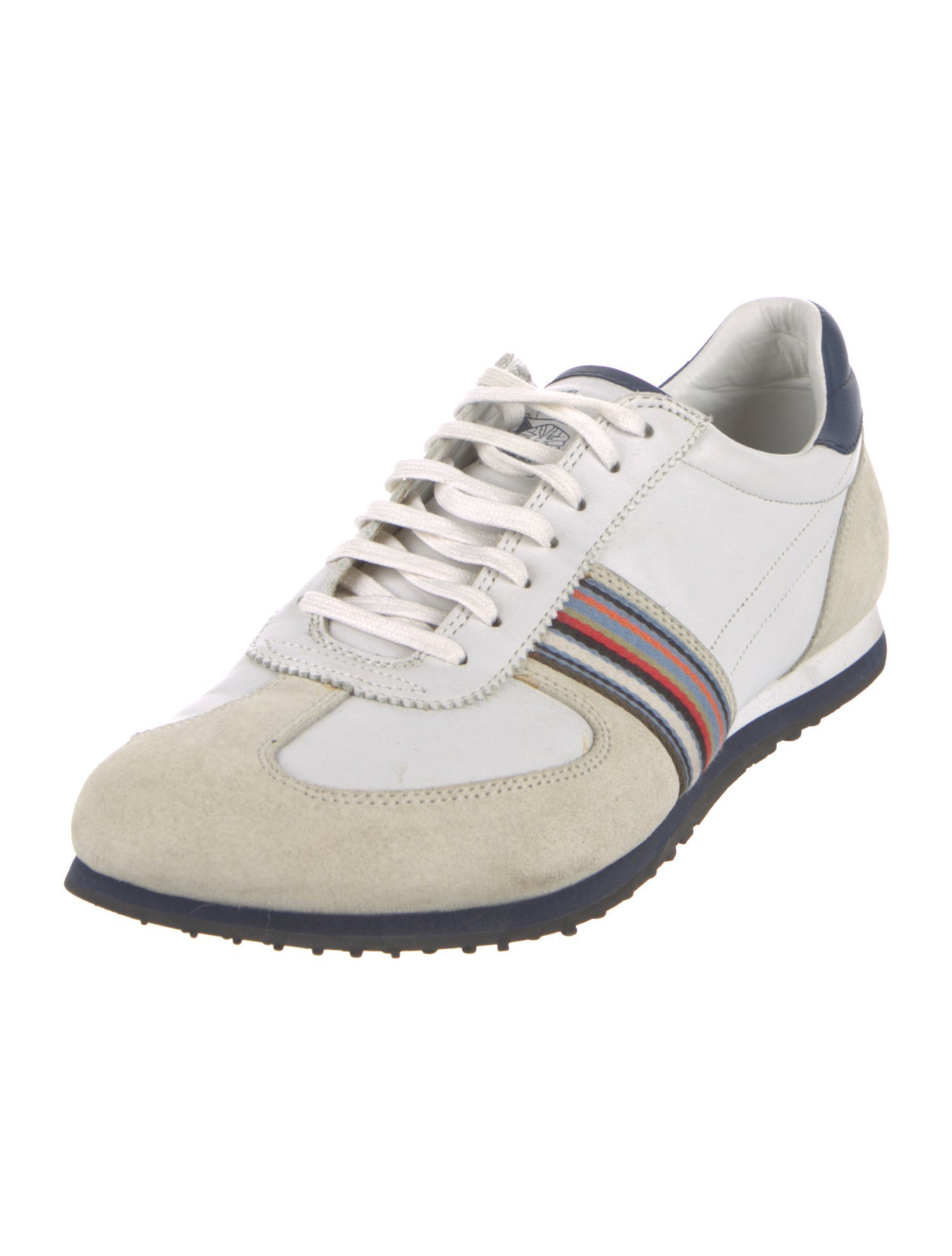 Paul Smith Leather Printed Sneakers