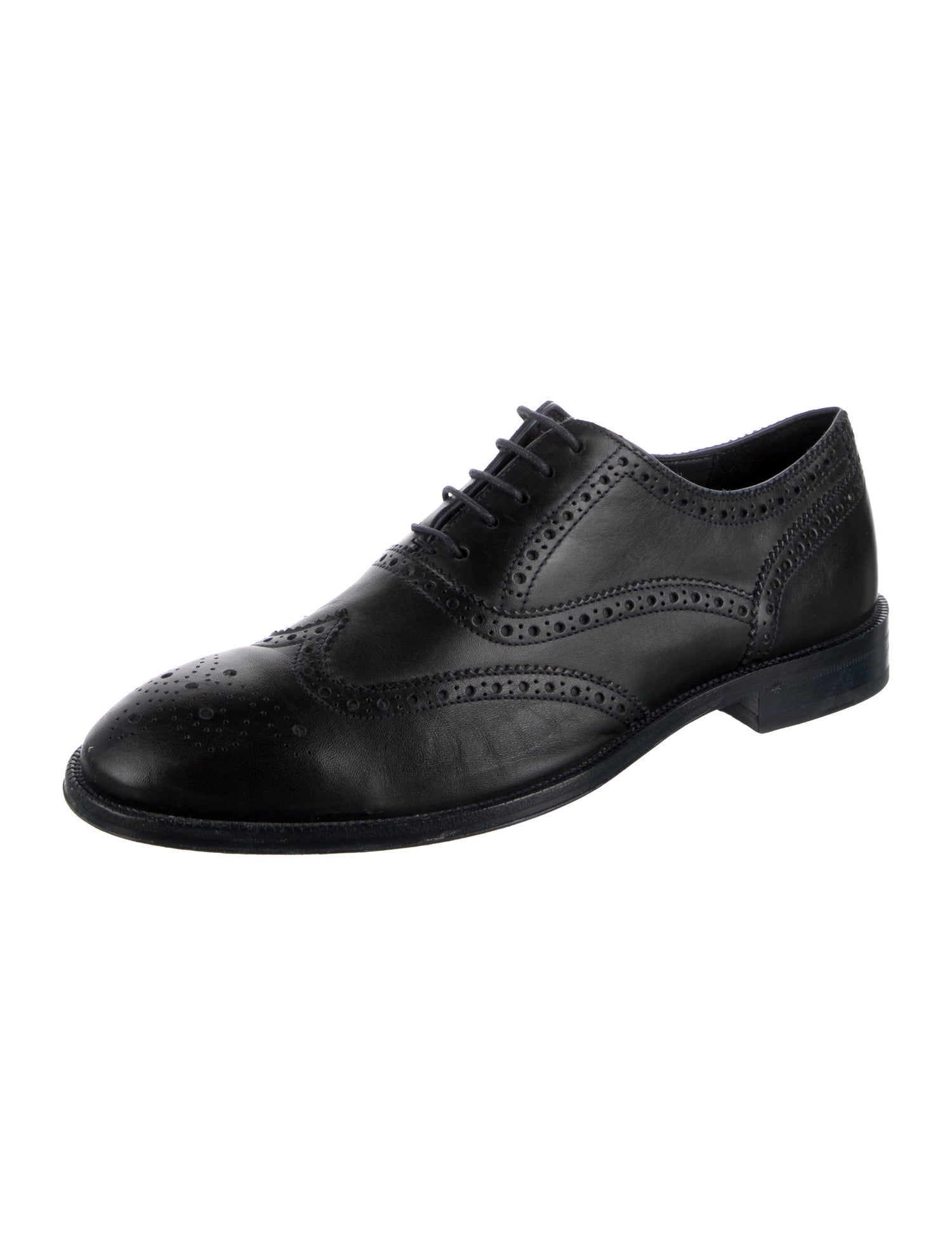 Paul Smith Leather Lasercut Accents Oxfords
