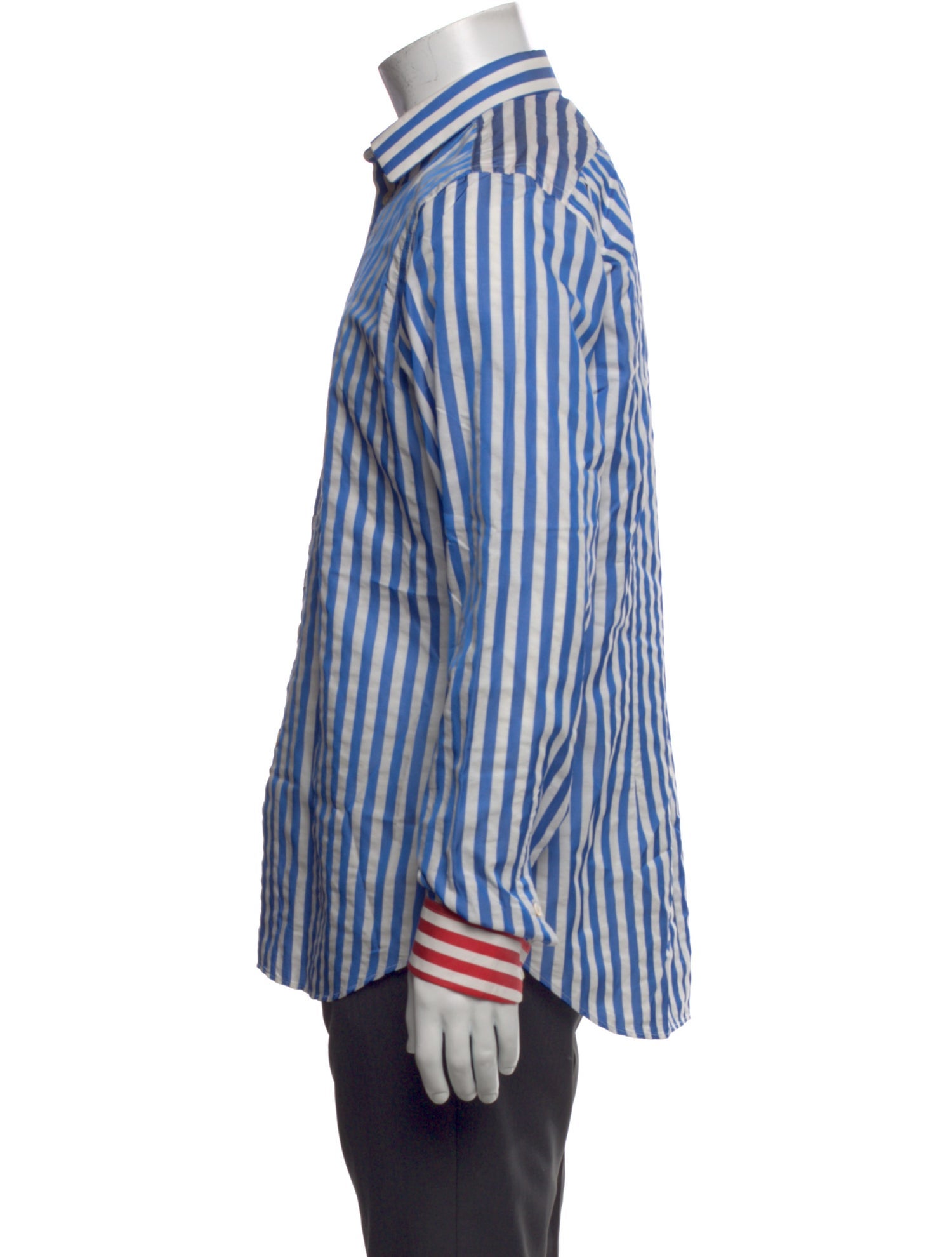 Paul Smith Striped Long Sleeve Dress Shirt