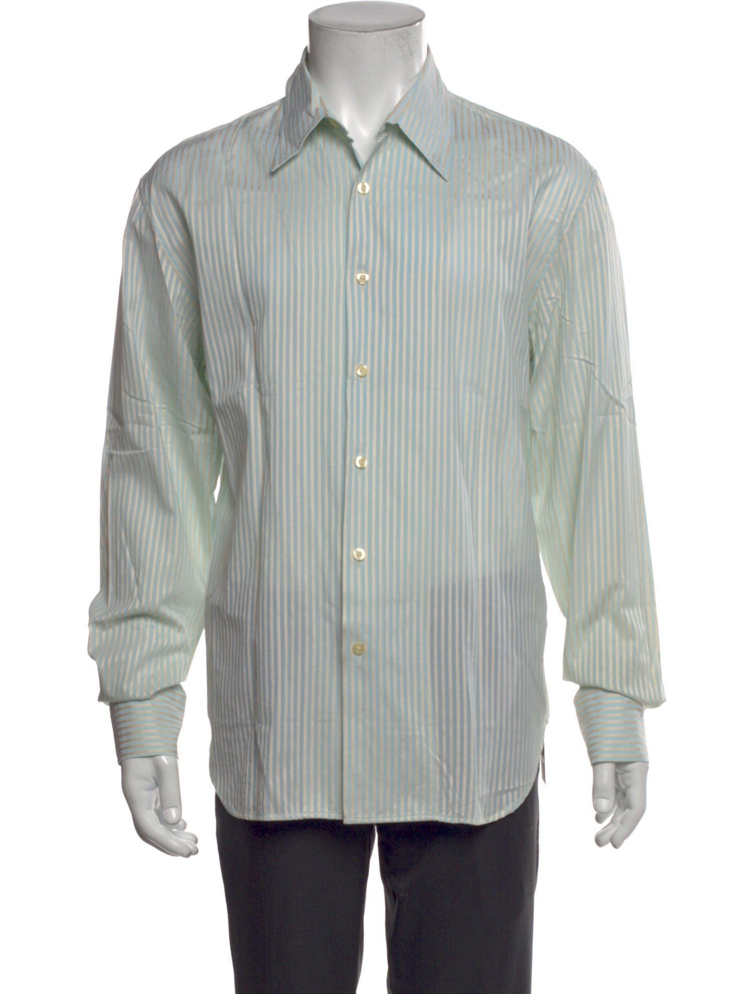 Paul Smith Striped Long Sleeve Dress Shirt