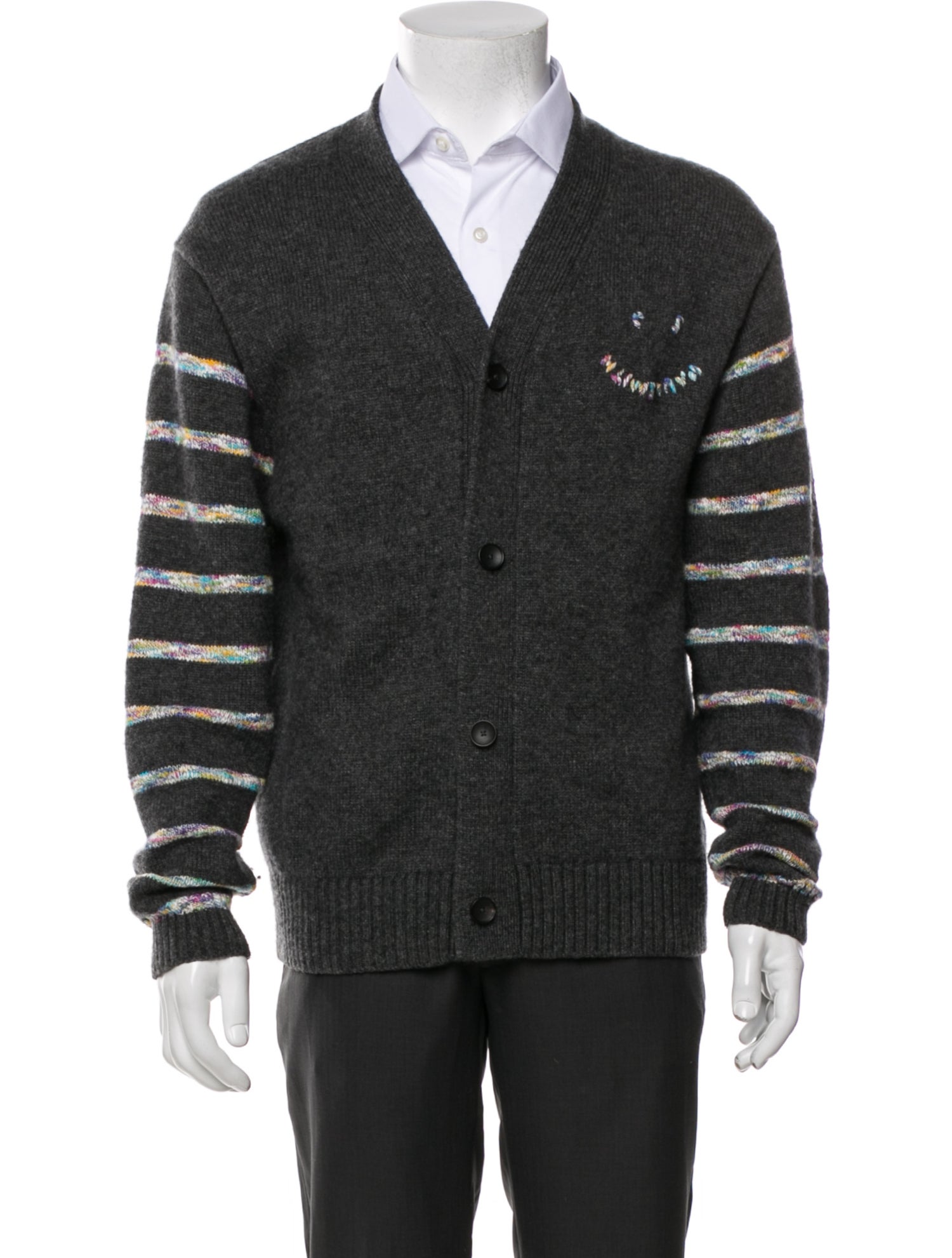 Paul Smith Wool Striped Varsity Jacket