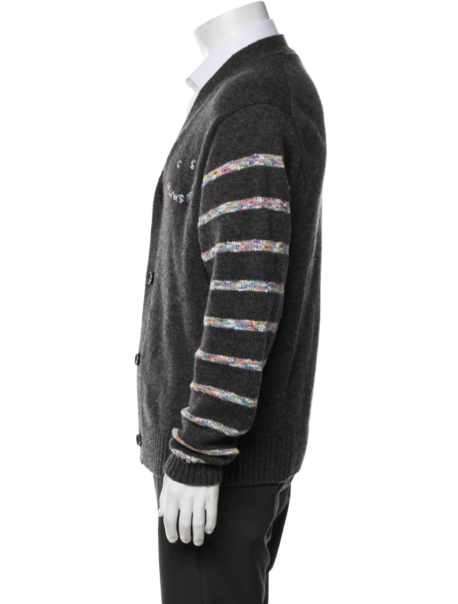 Paul Smith Wool Striped Varsity Jacket