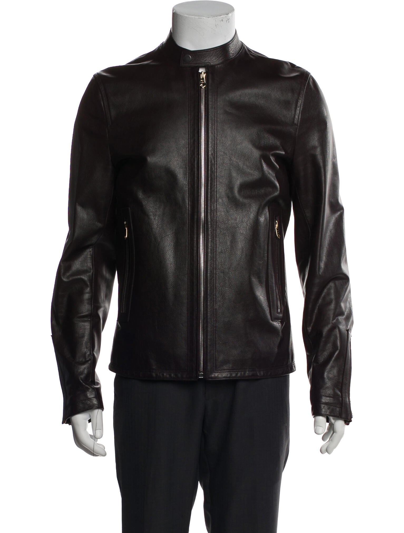 Paul Smith Vintage Leather Moto Jacket