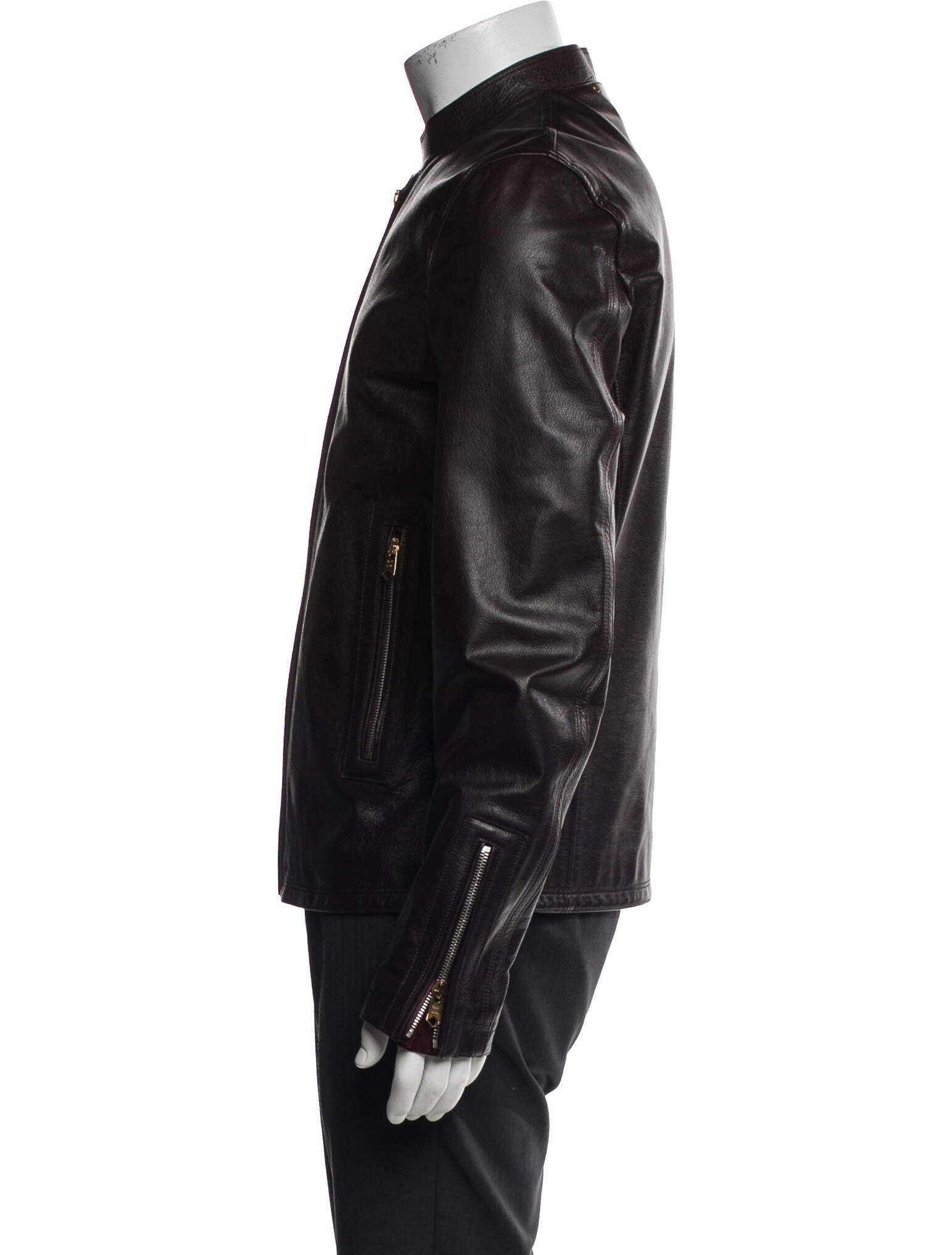 Paul Smith Vintage Leather Moto Jacket