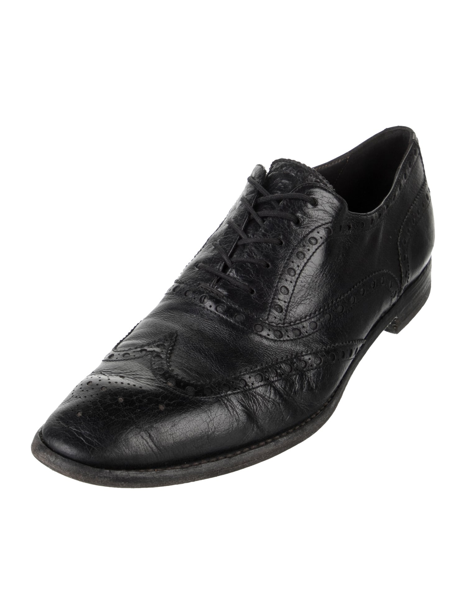 Paul Smith Leather Lasercut Accents Brogues