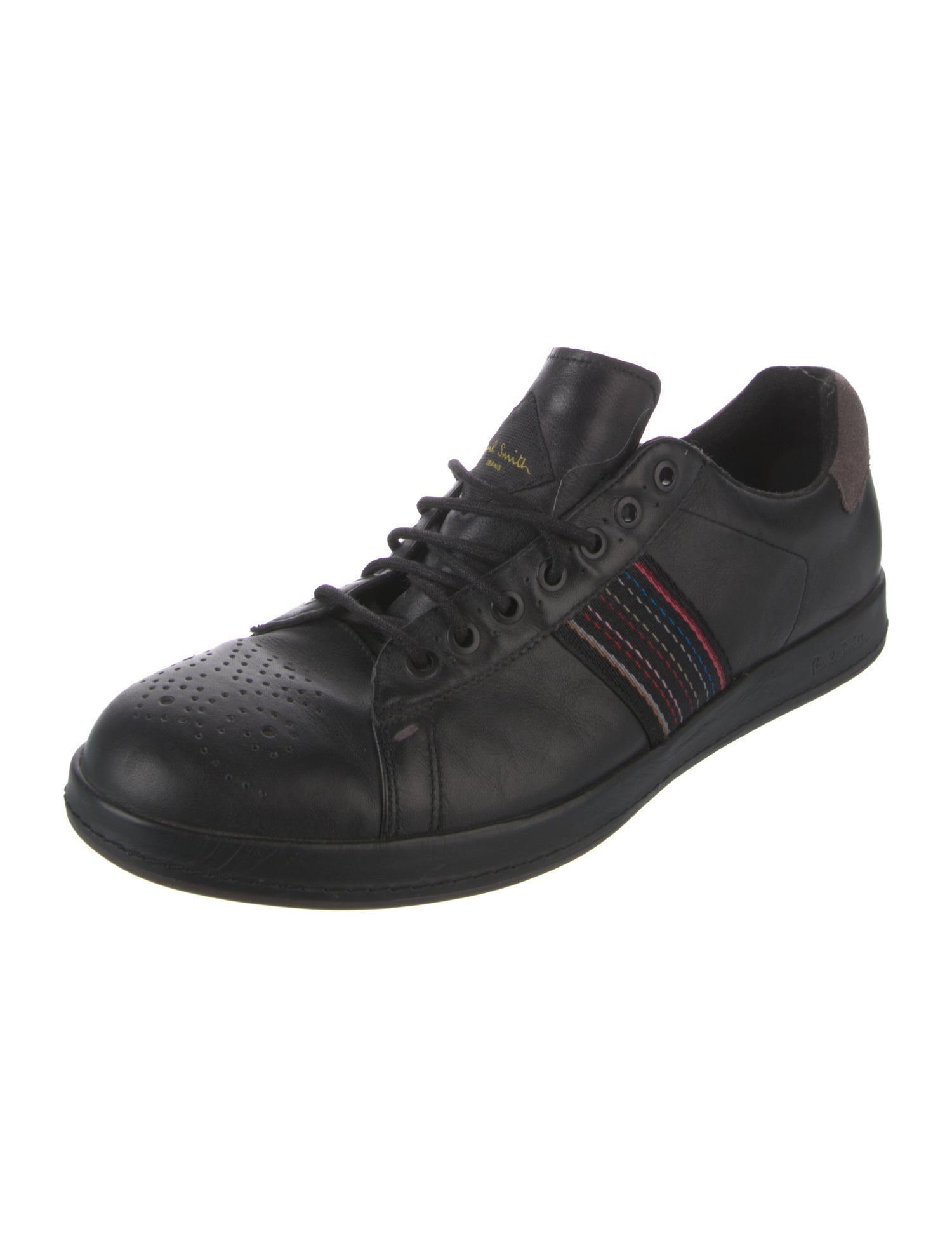 Paul Smith Leather Printed Sneakers