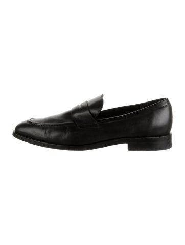 Pre-owned Paul Smith Leather Loafers In Black