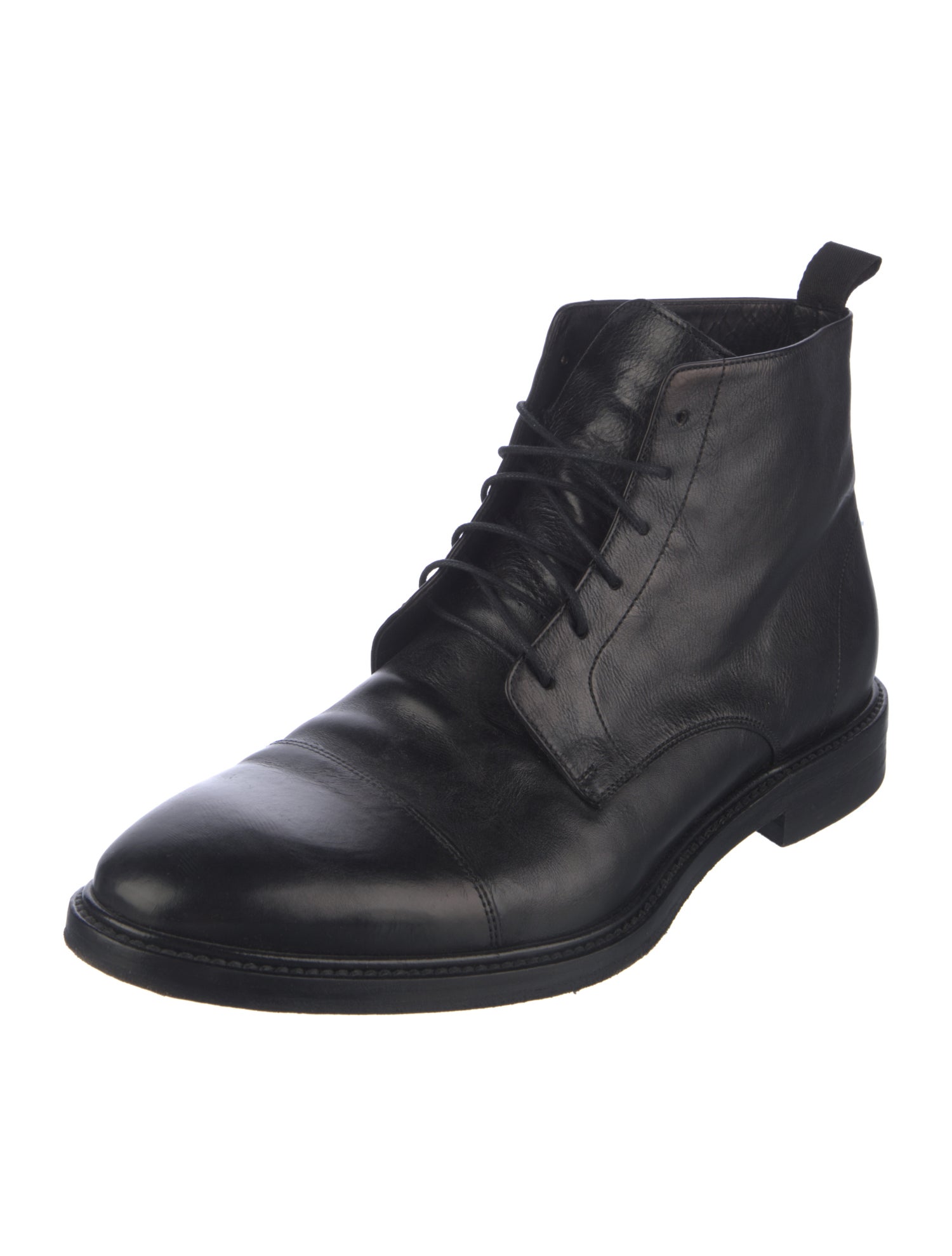 靴 JEAN PAUL GAULTIER leather boots mode Jean Paul Gaultier Vintage Leather Boots - Black Boots, Shoes