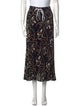PARDEN's Printed Midi Length Skirt