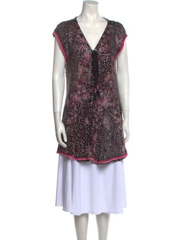 Poupette St Barth Dresses Floral Print Mini Dress M