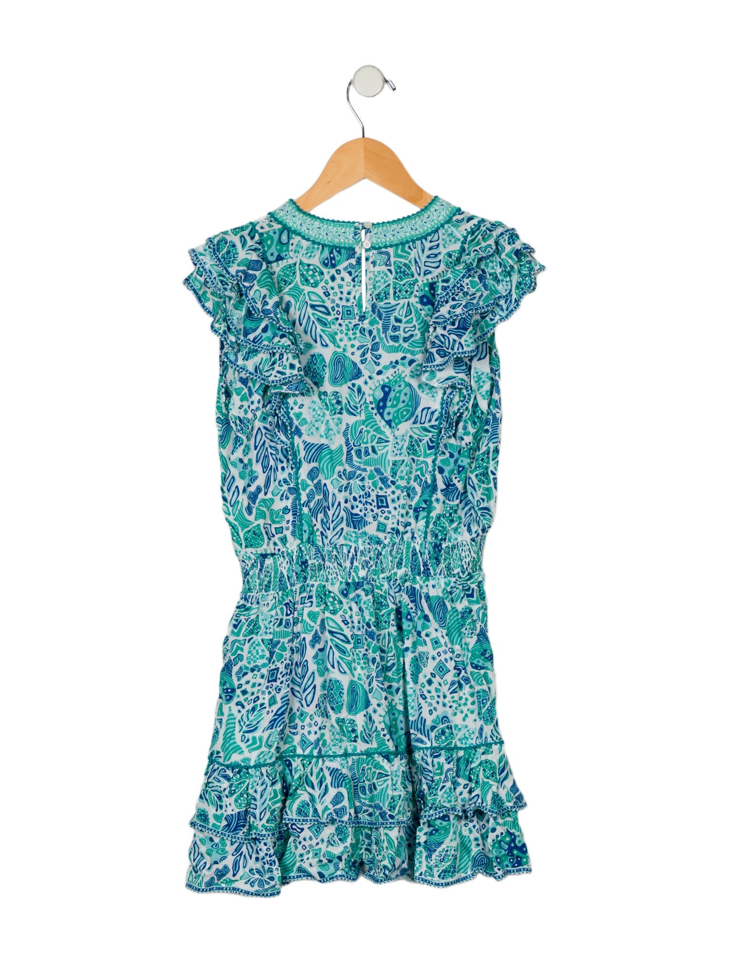 Poupette St Barth Girls' Printed Mini Dress
