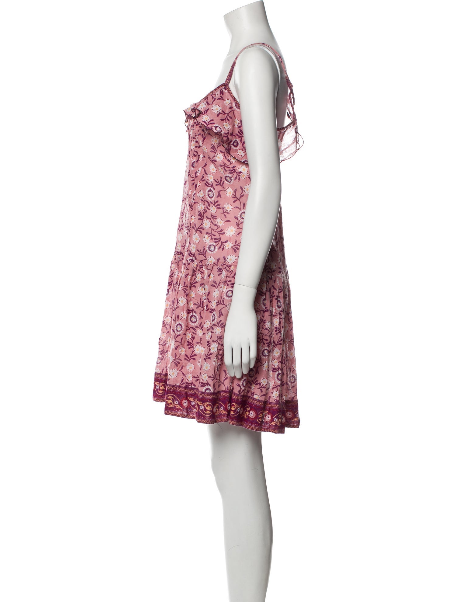 Poupette St Barth Floral Print Mini Dress