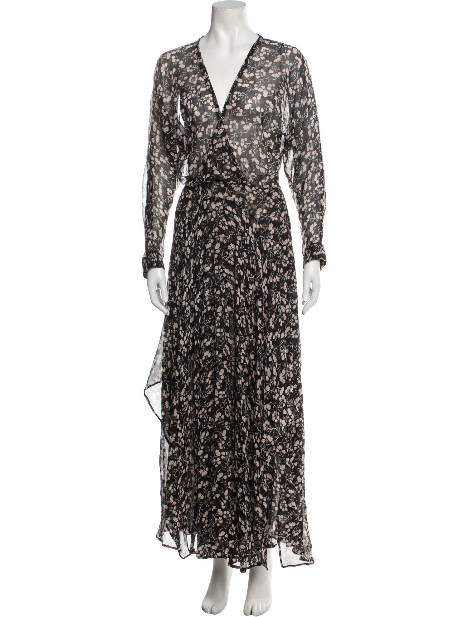 Sunniva Long Dress Black - Poupette St Barth main image 1