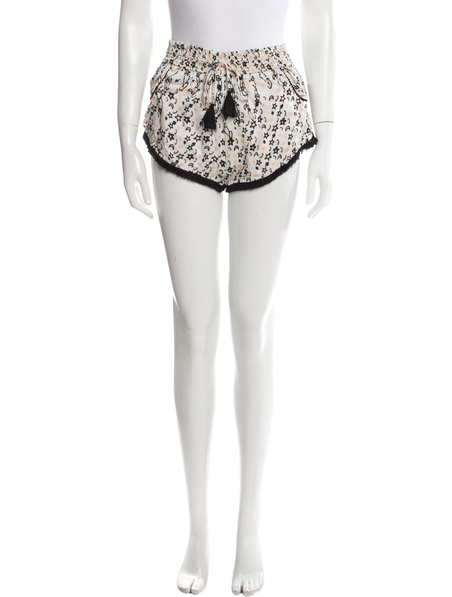 Poupette St Barth Silk Mini Shorts