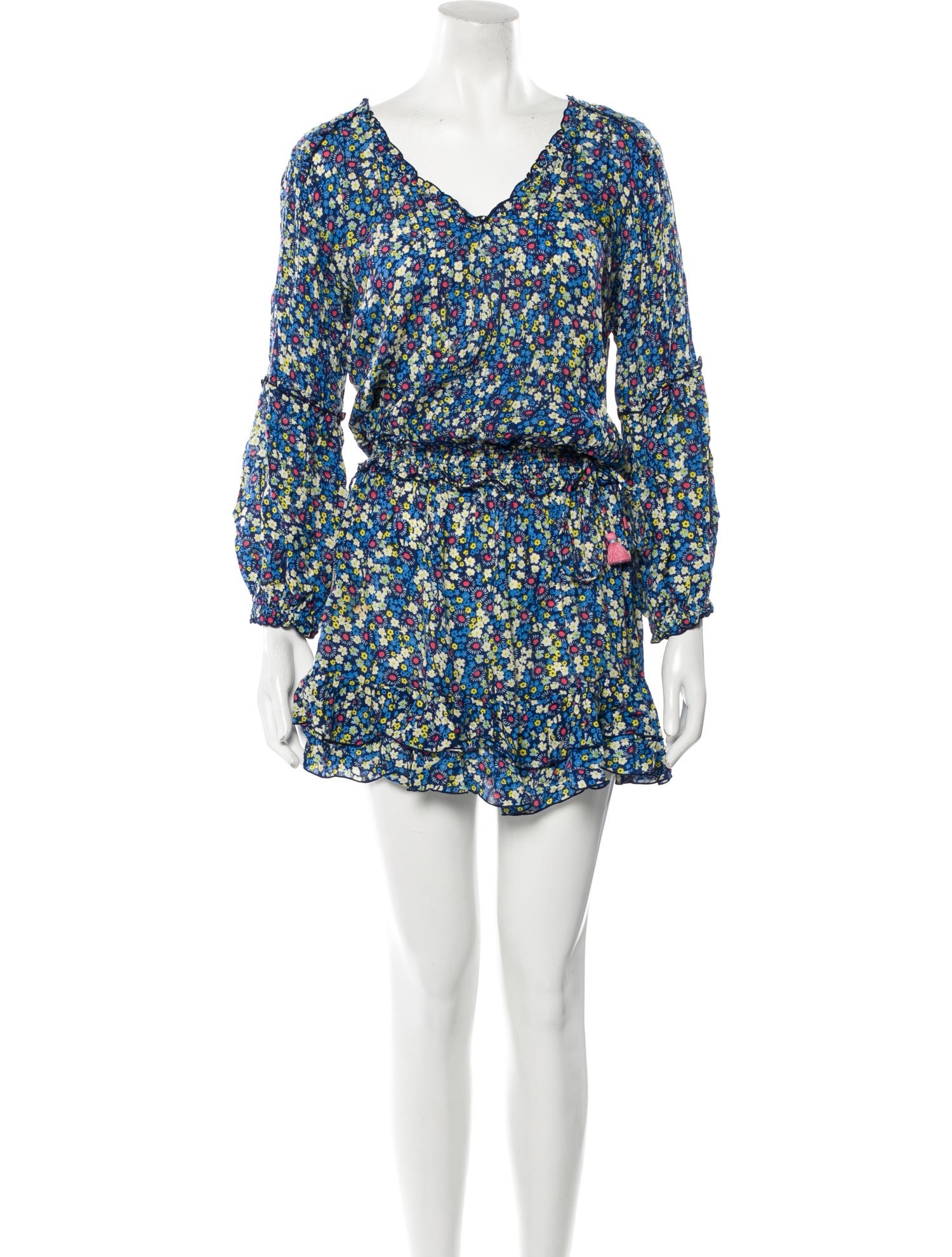 Poupette St Barth Floral Print Mini Dress