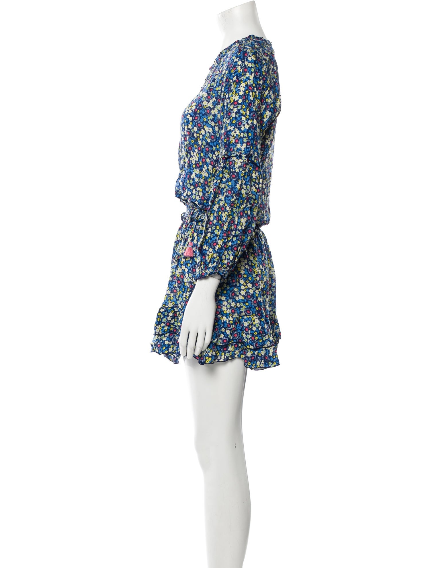 Poupette St Barth Floral Print Mini Dress