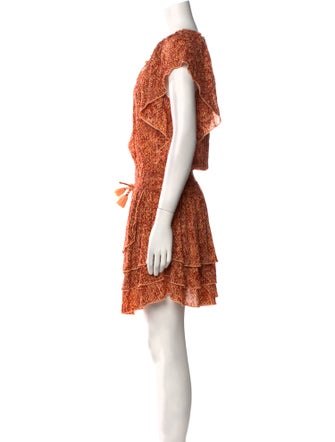 Poupette St Barth Printed Mini Dress