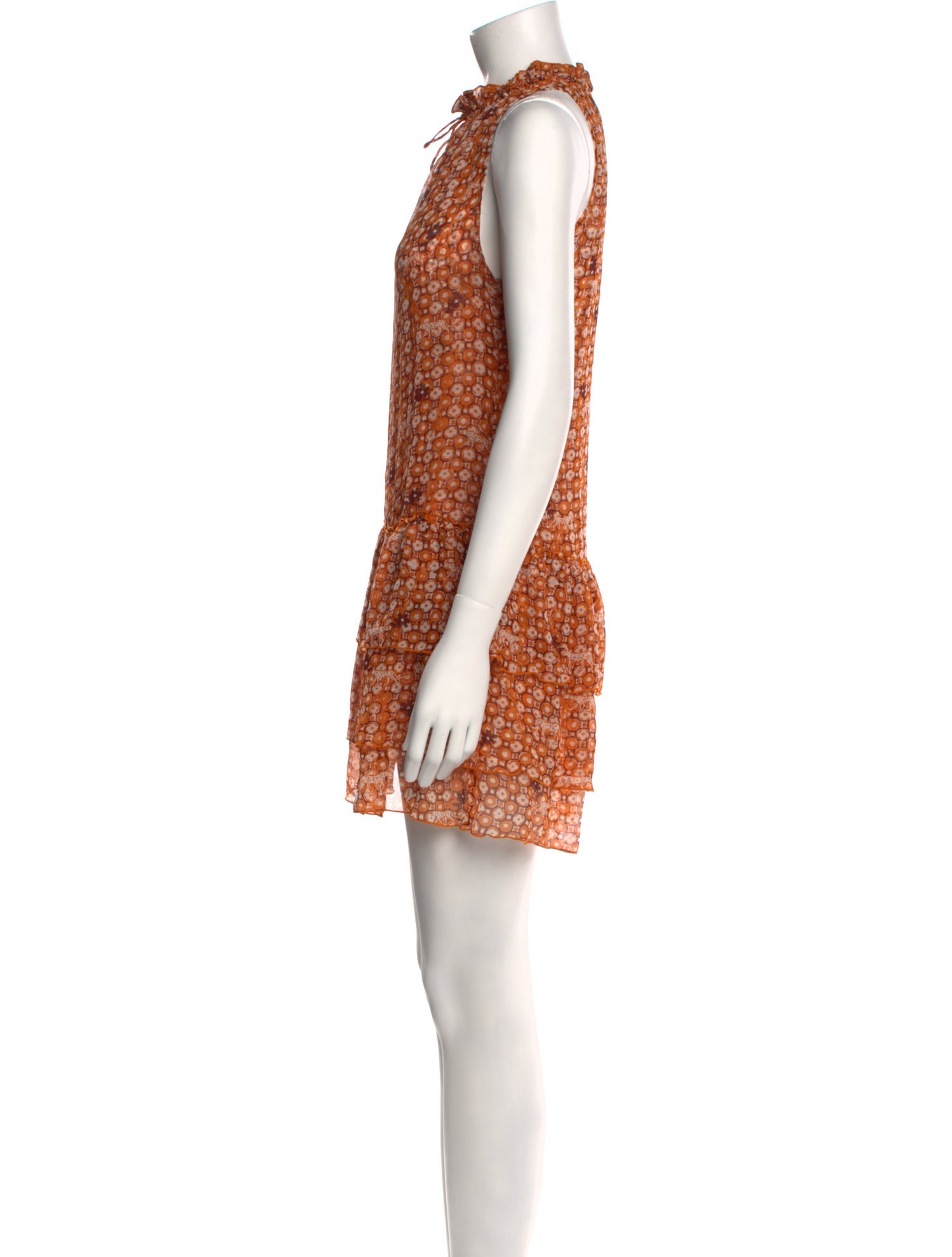 Poupette St Barth Silk Mini Dress
