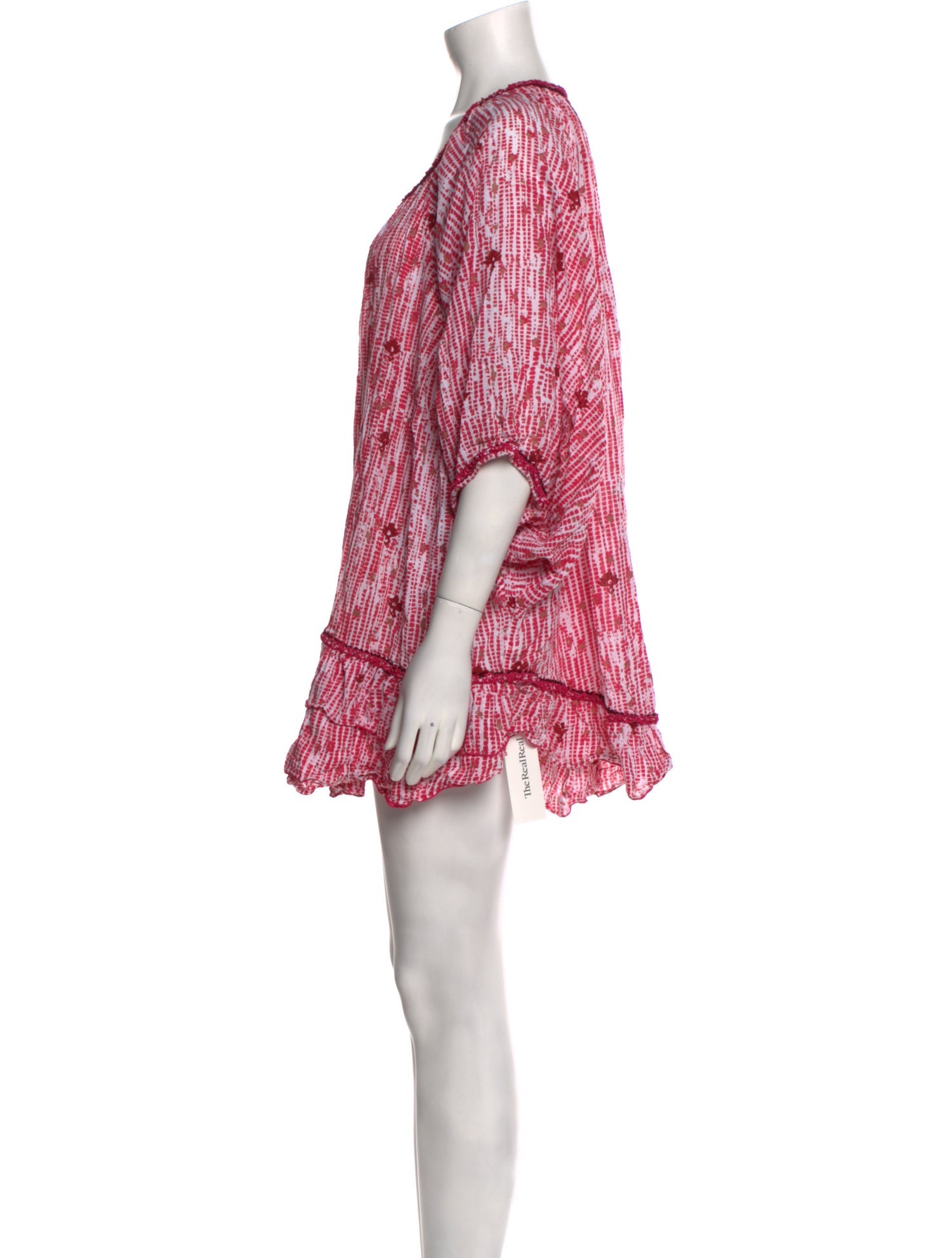 Poupette St Barth Printed Mini Dress