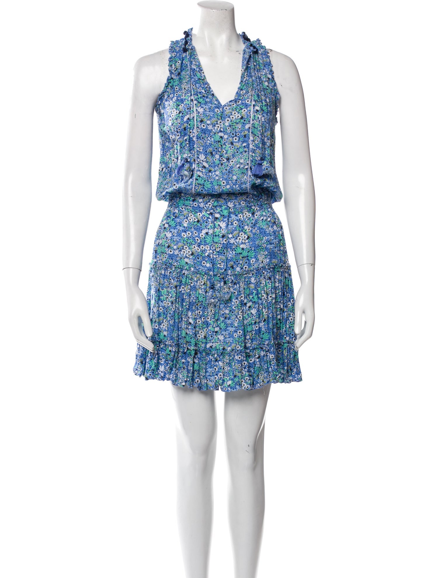 Poupette St Barth Floral Print Mini Dress