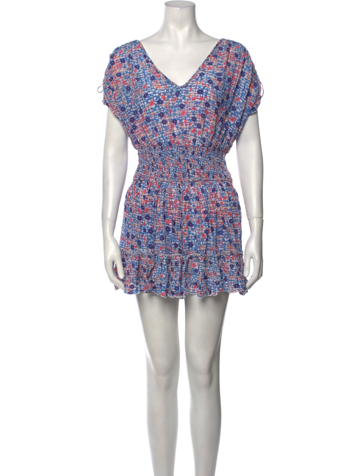 Poupette St Barth Printed Mini Dress