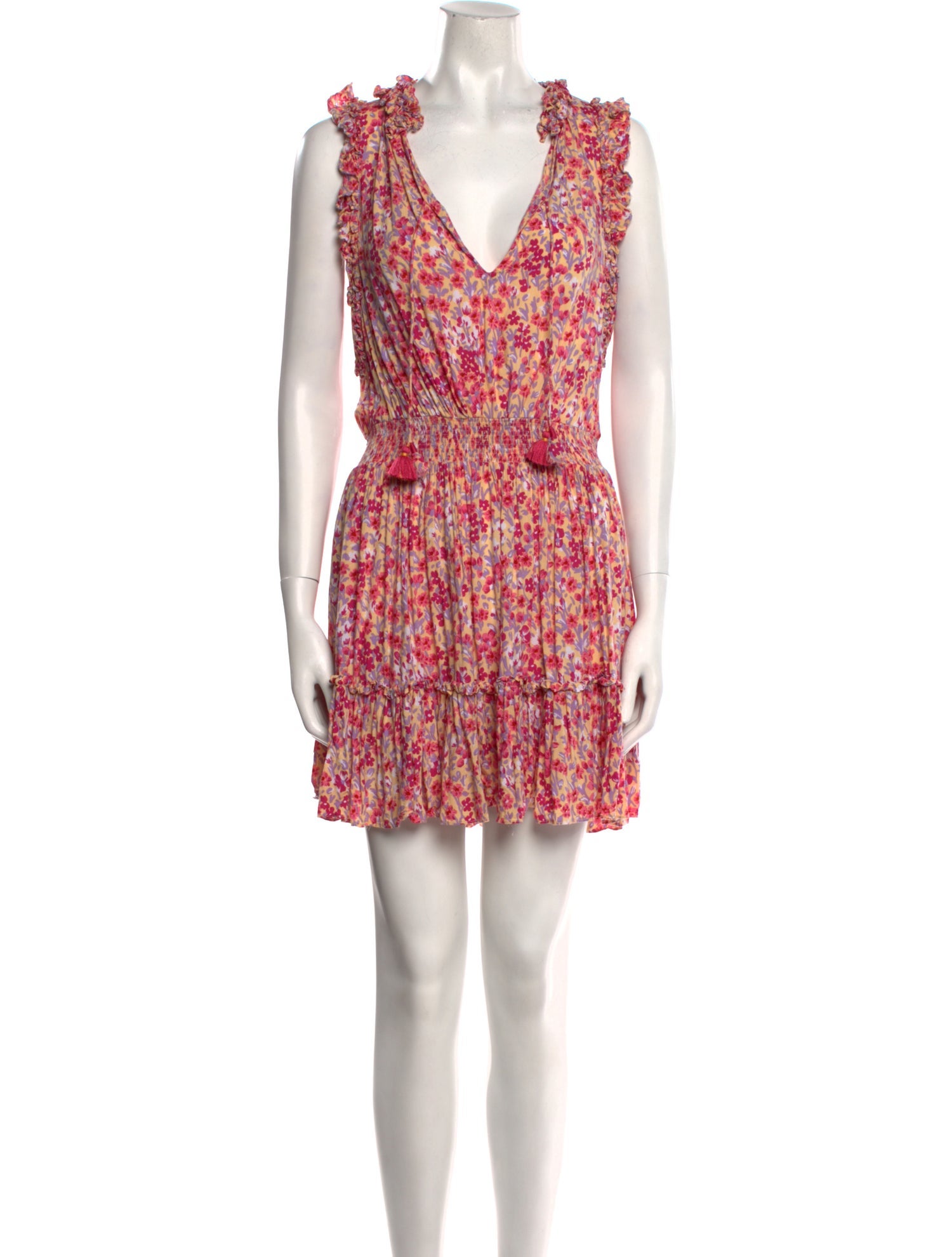 Poupette St Barth Printed Mini Dress