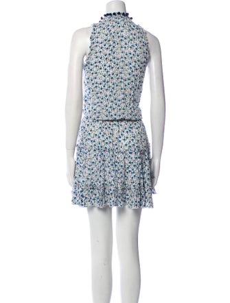 Poupette St Barth Printed Knee-Length Dress