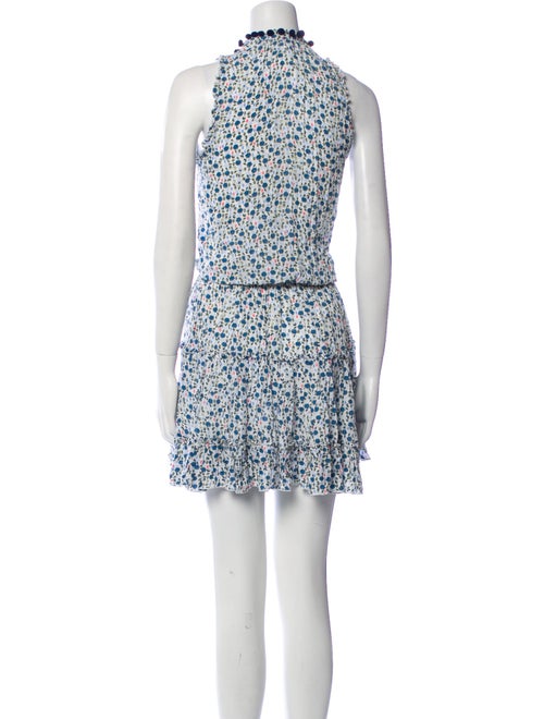 Poupette St Barth Printed Knee-Length Dress