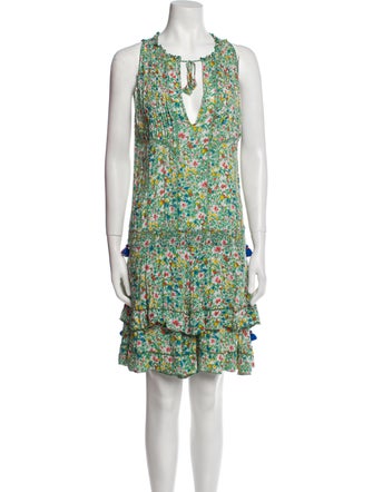 Poupette St Barth Floral Print Mini Dress
