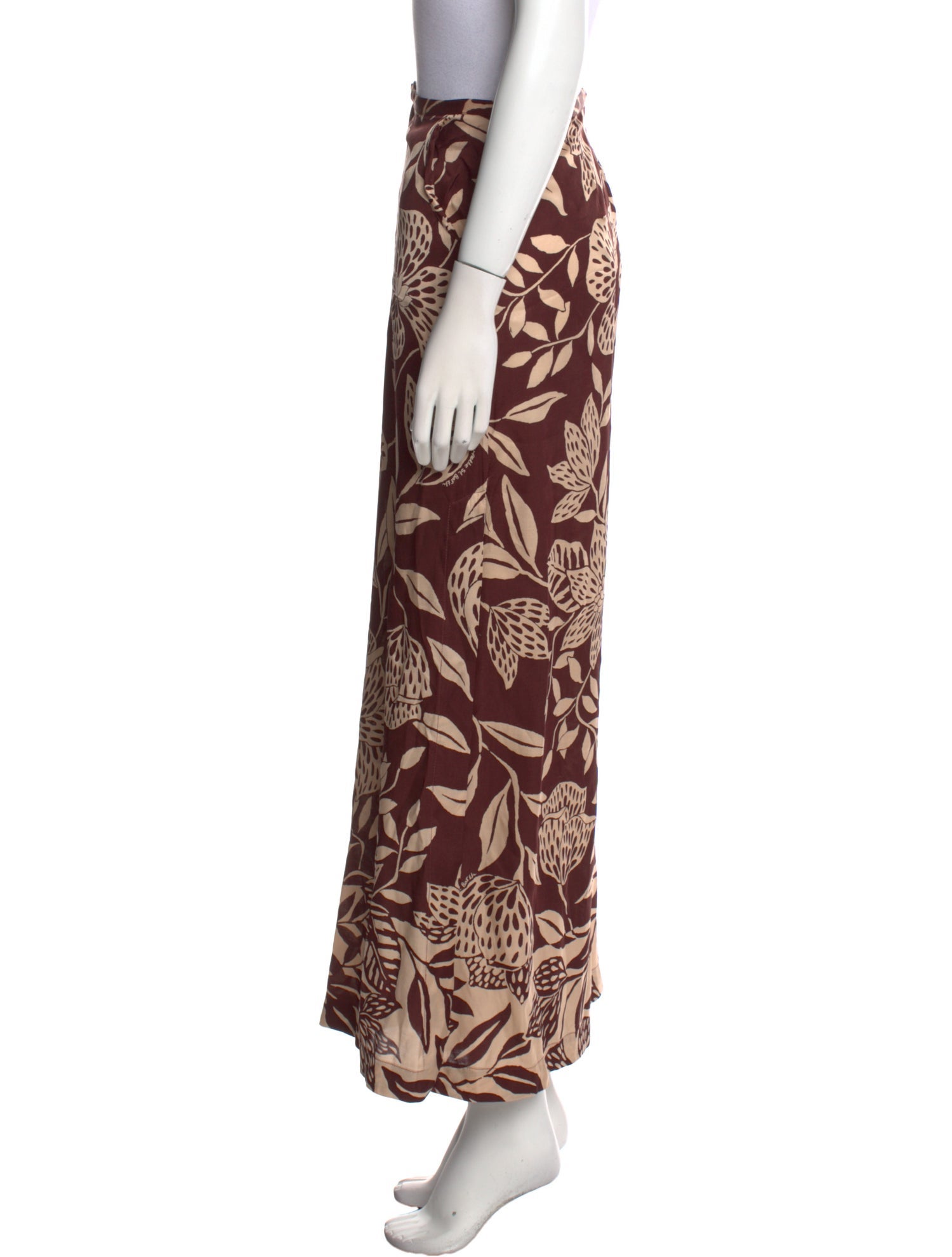 Poupette St Barth Floral Print Wide Leg Pants