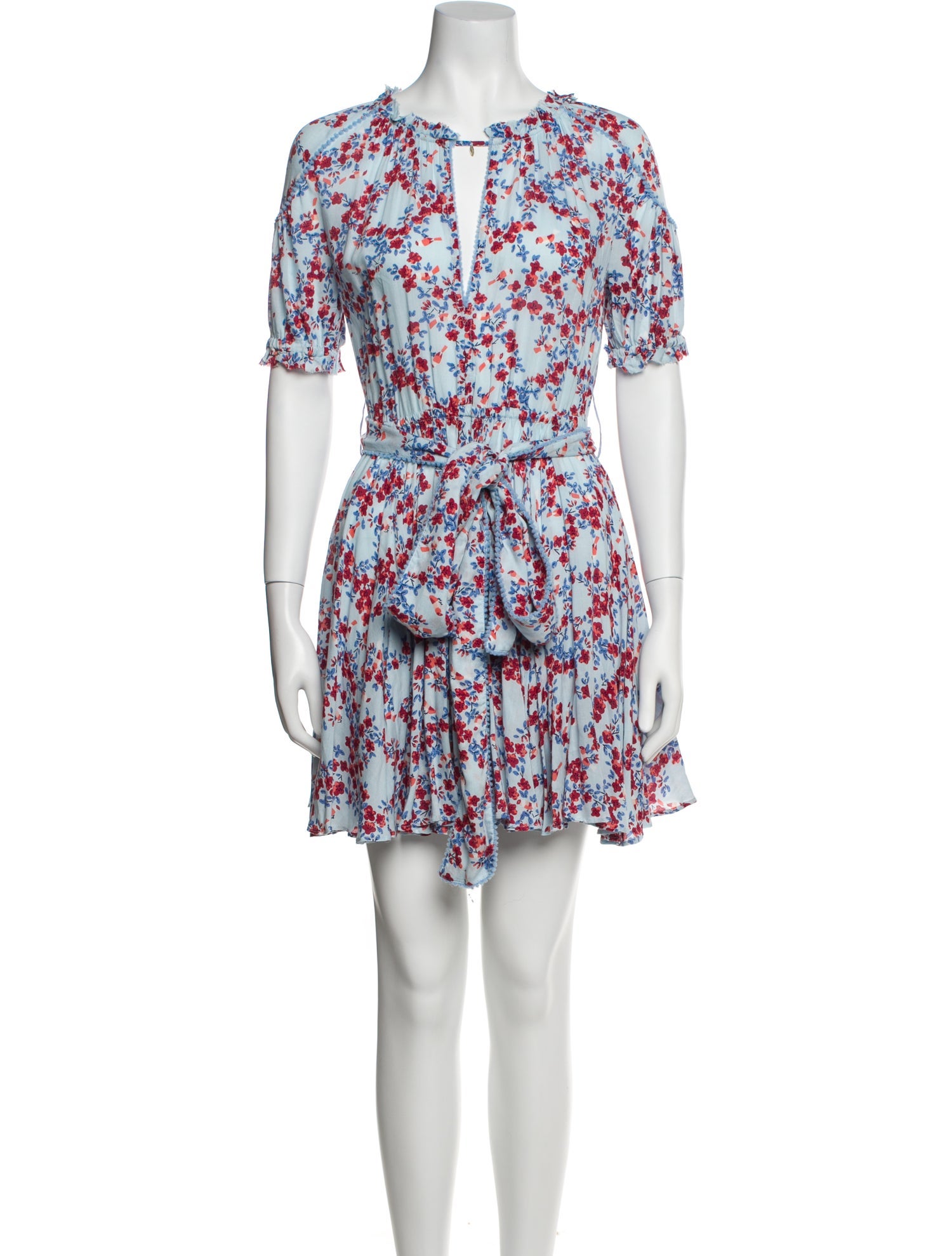 Poupette St Barth Floral Print Mini Dress