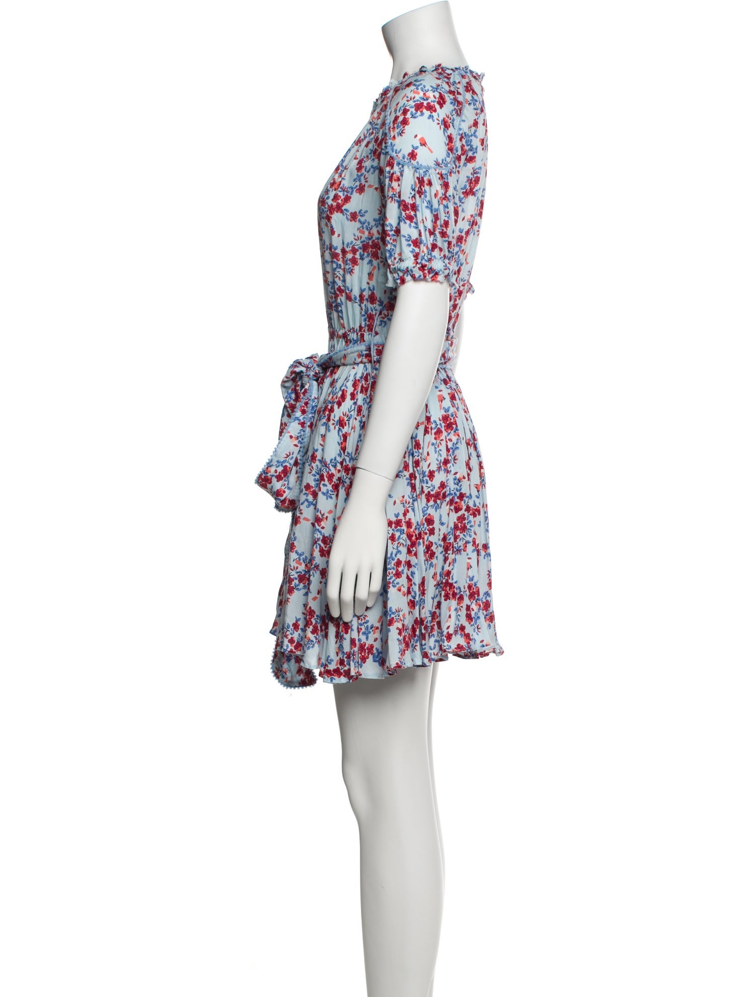 Poupette St Barth Floral Print Mini Dress