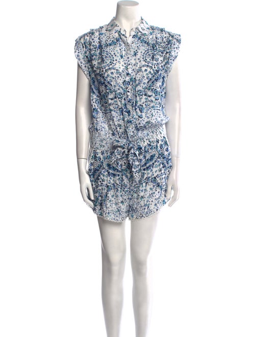 Poupette St Barth Printed Romper