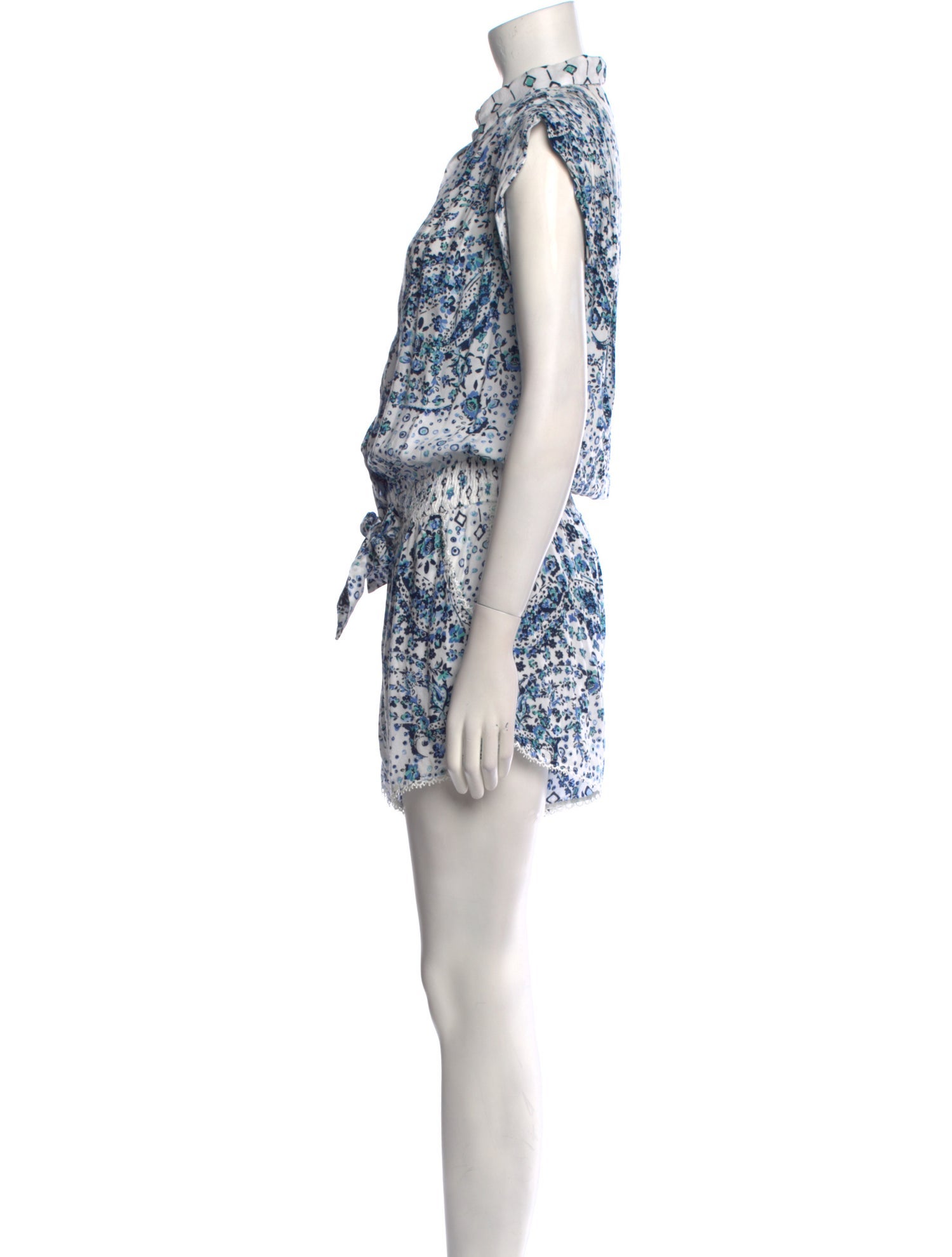 Poupette St Barth Printed Romper