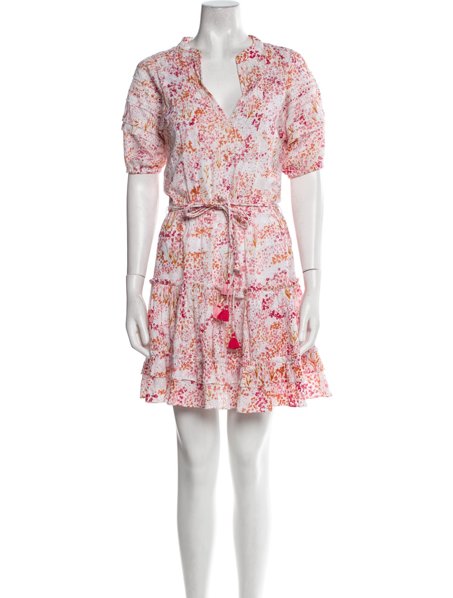 Poupette St Barth Floral Print Mini Dress